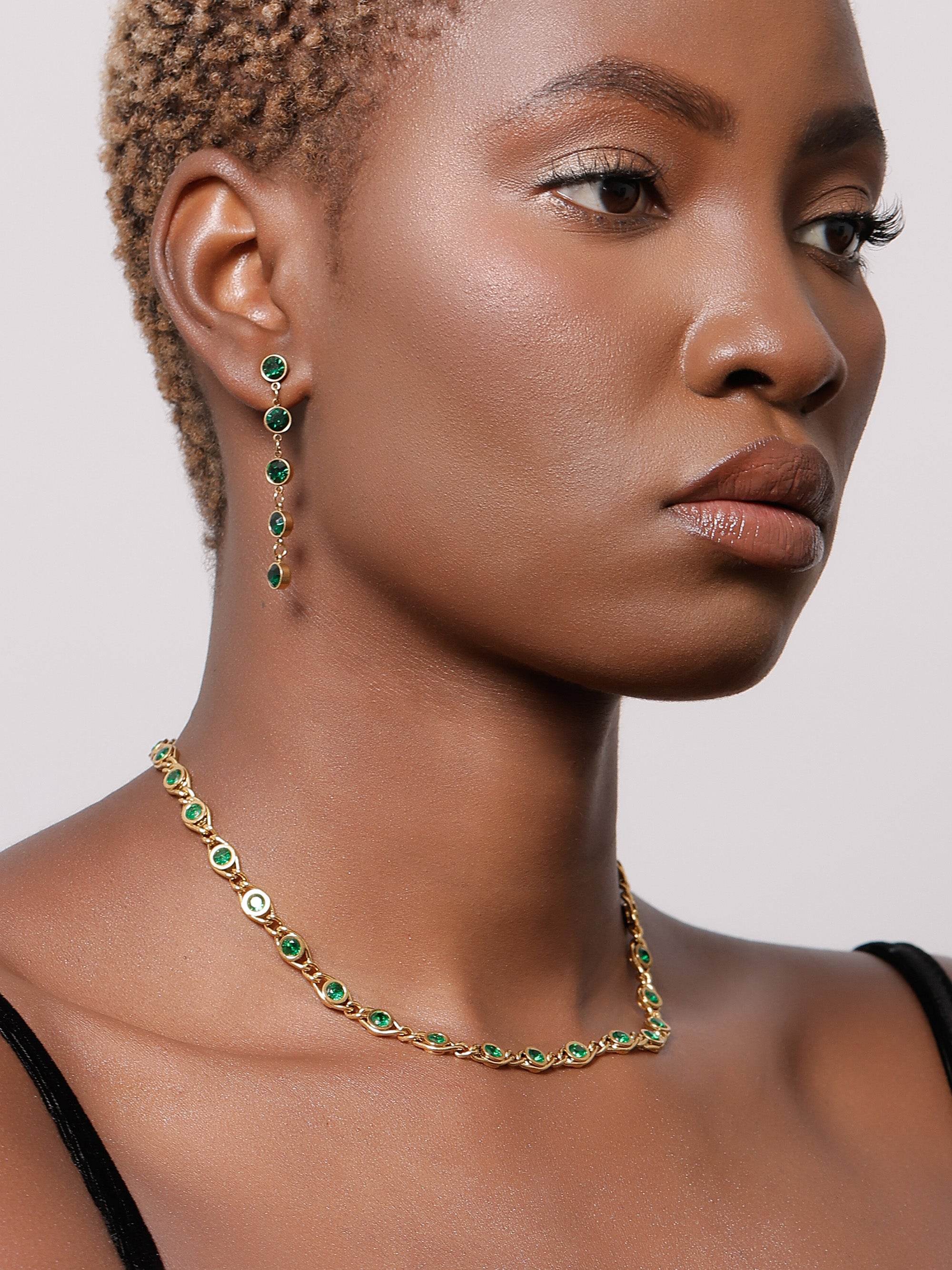 Ali Zirconia Earrings