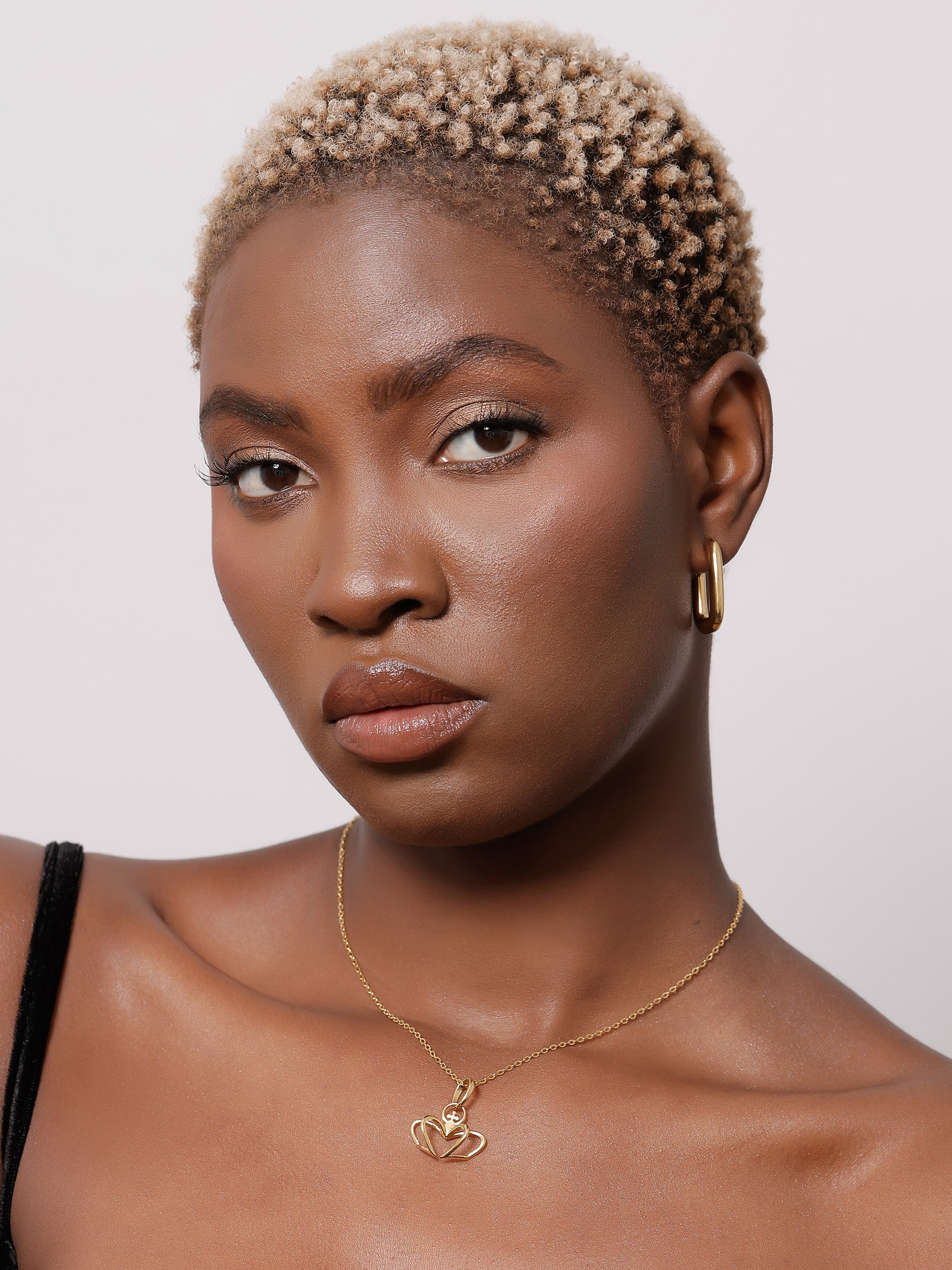 Lau Oval Stud Earrings