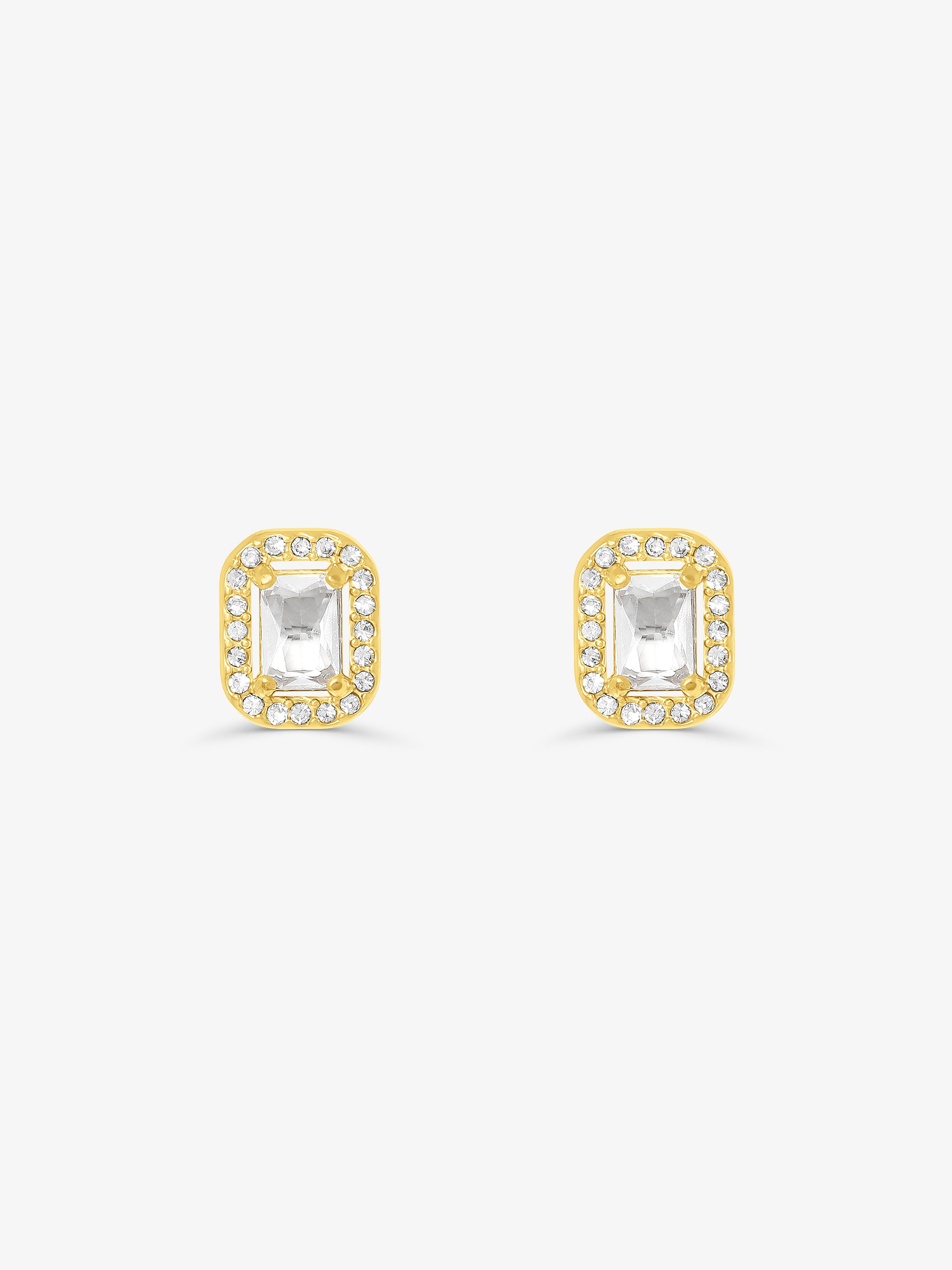 Ora Stud Earrings Clear