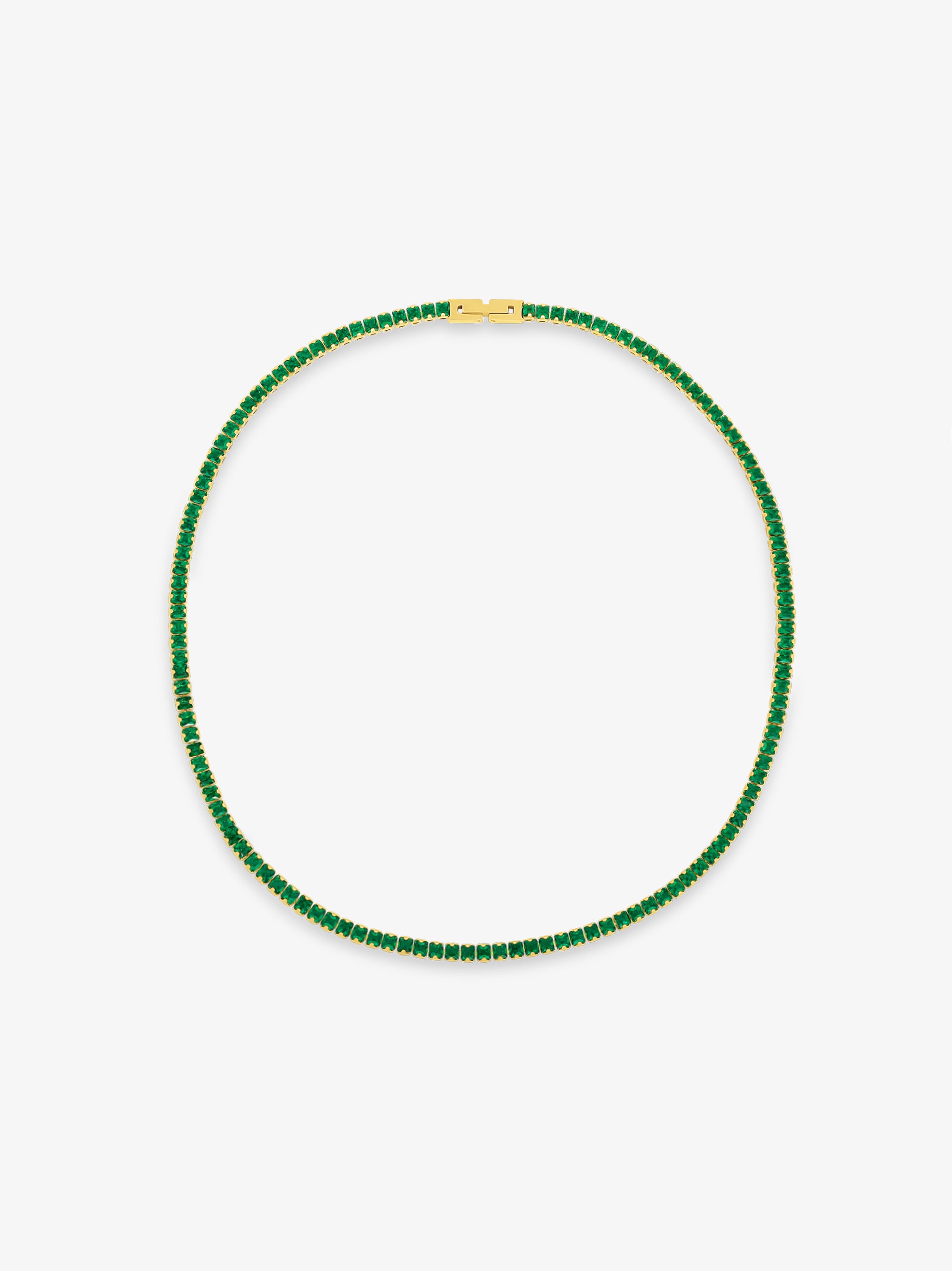 Dora Emerald Zirconia Necklace