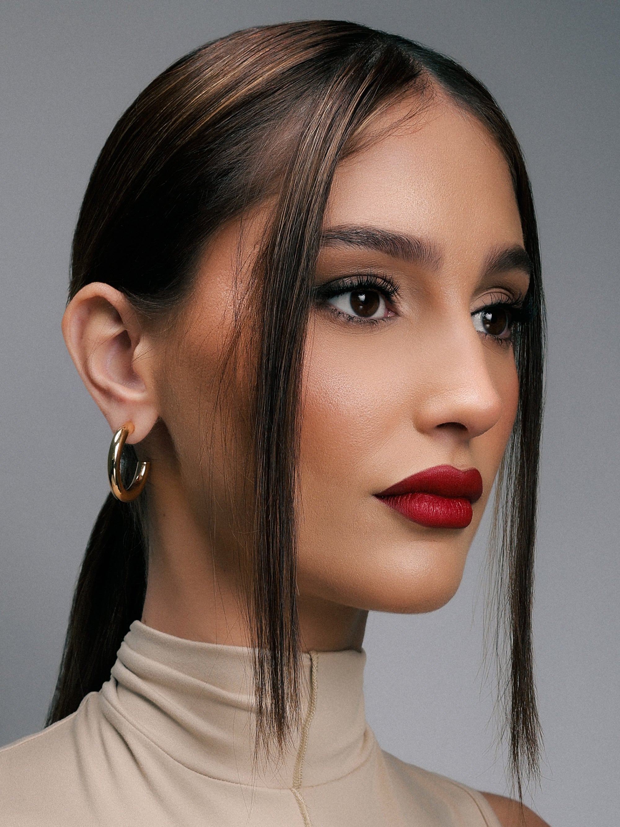 Emma Solid Hoop Earrings