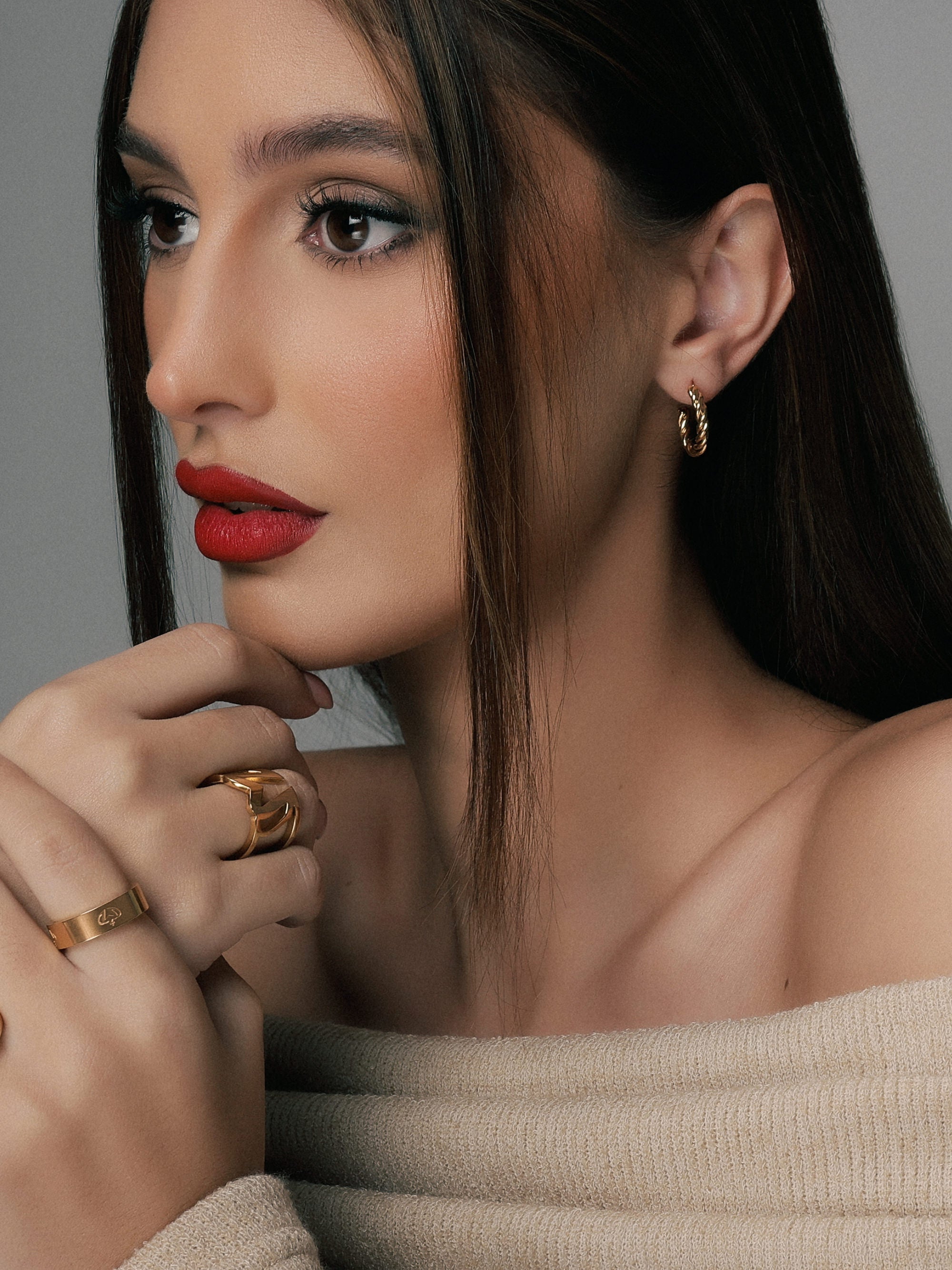 Sara Rope Petite Earrings