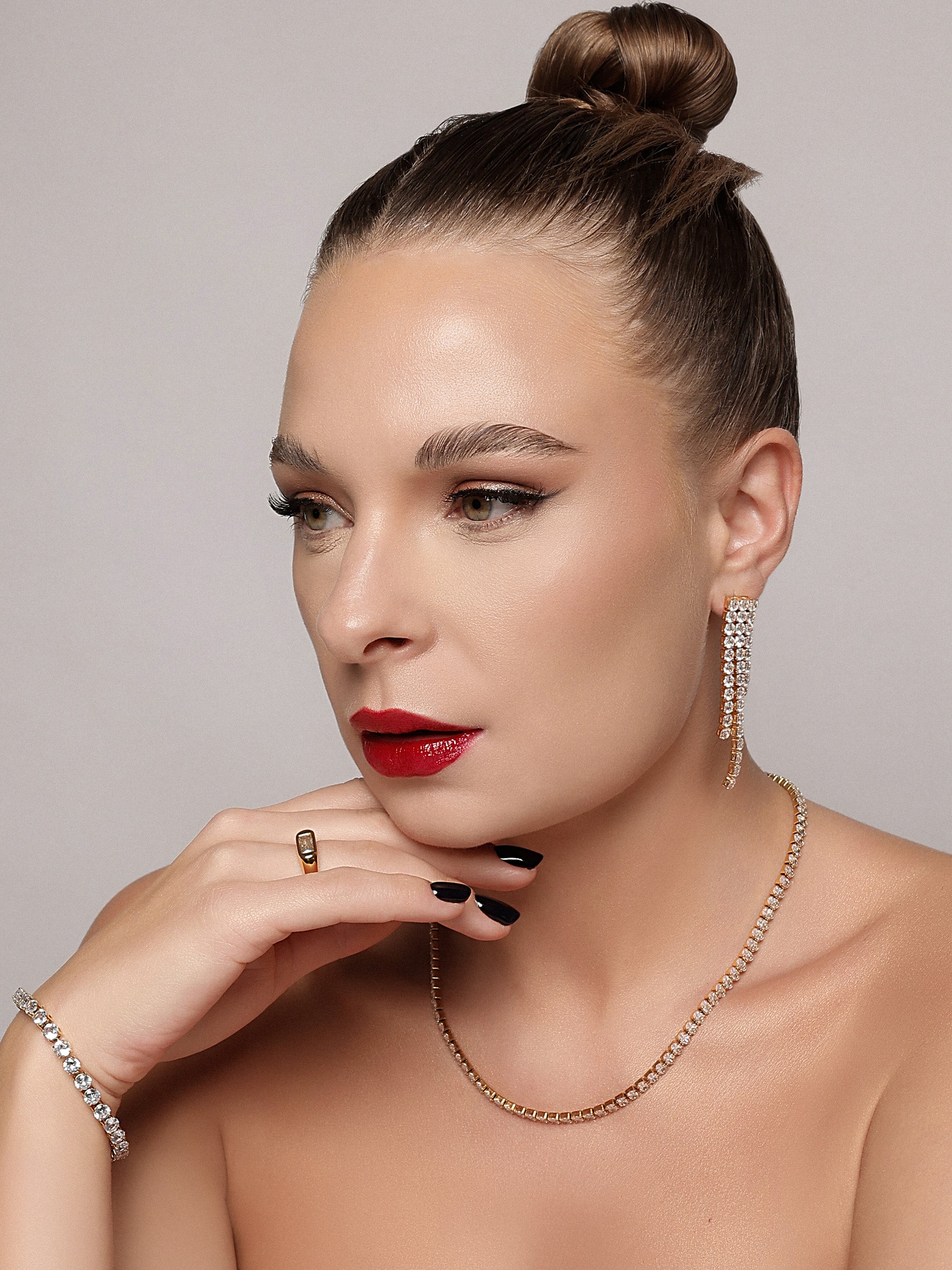 Ela Zirconia Earrings