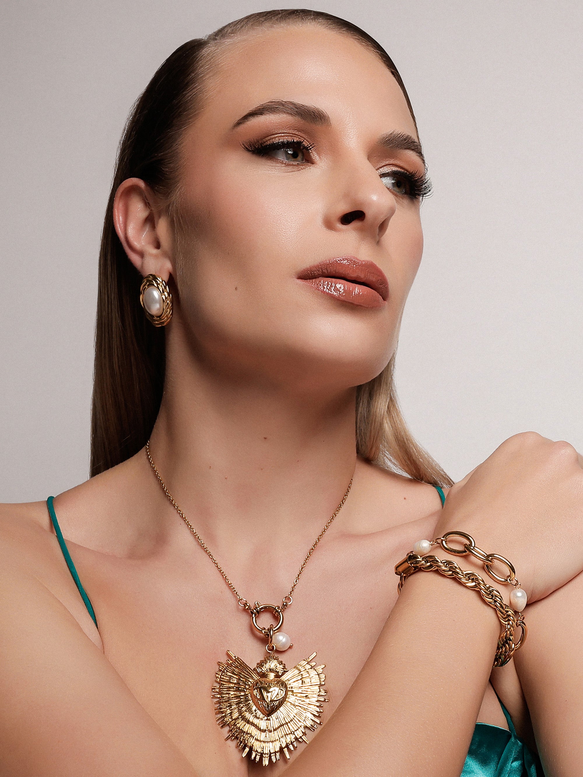 Fresh Pearl Thick Bracelet