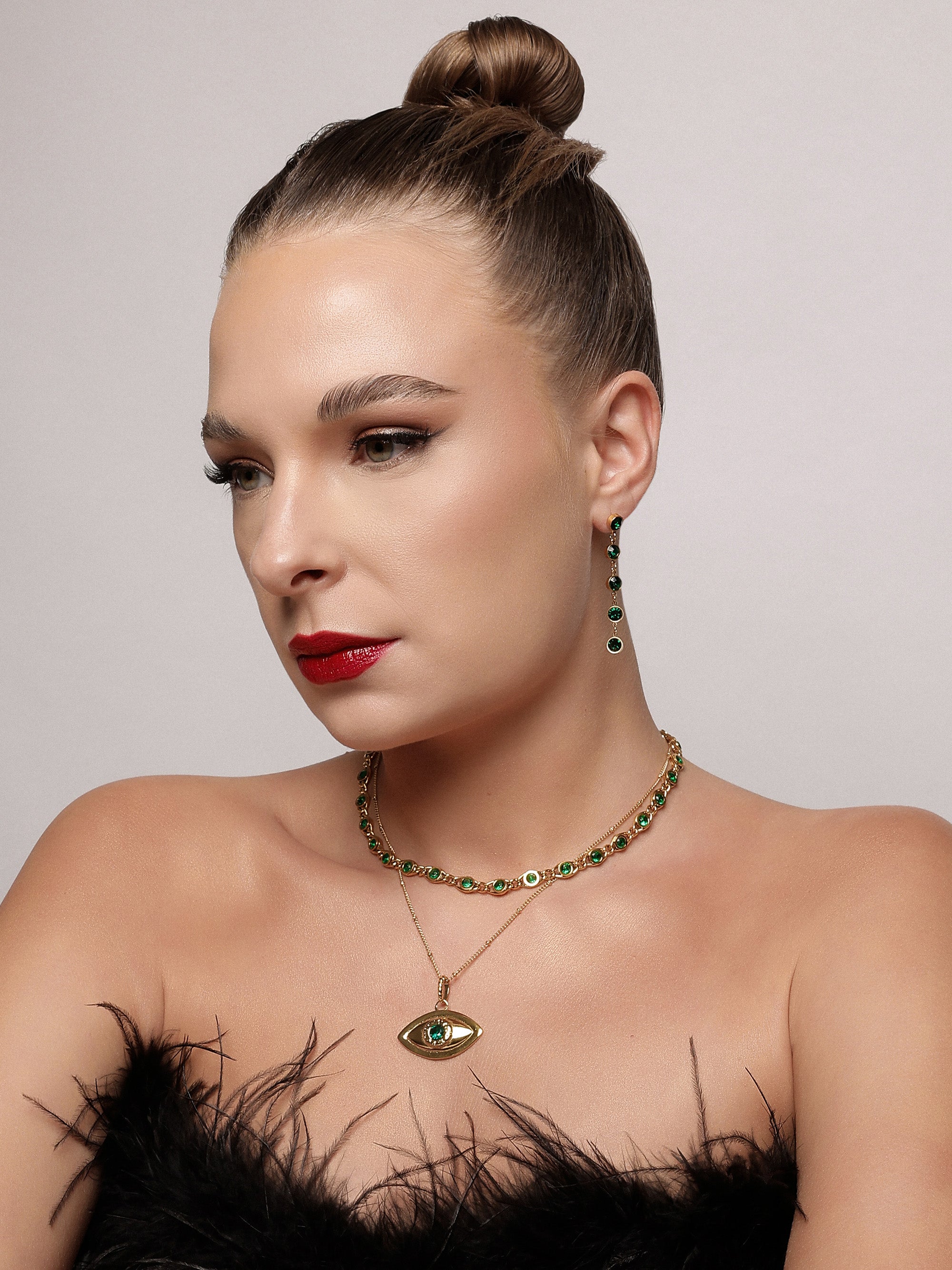Ali Zirconia Earrings