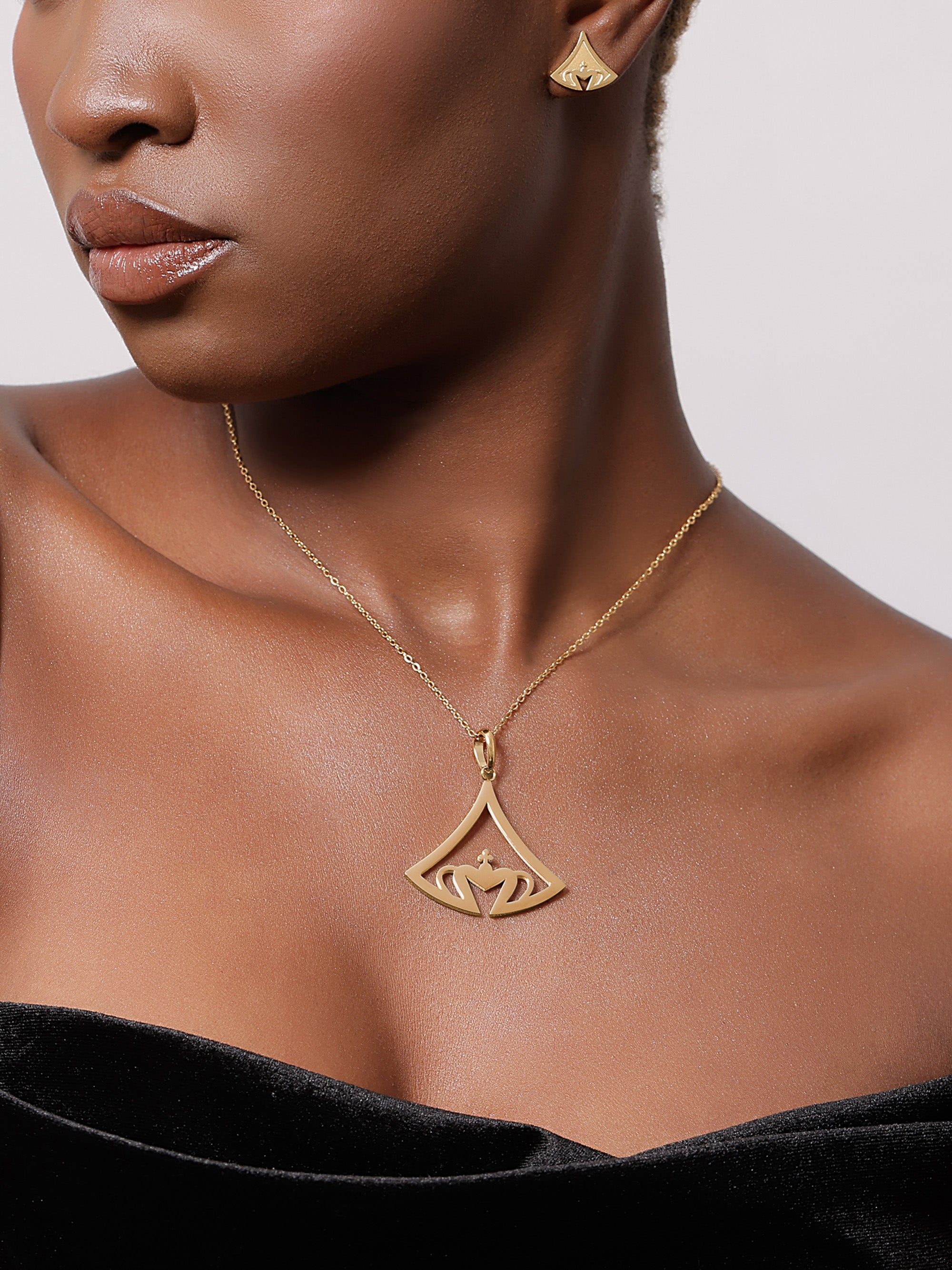 Crown Deco Pendant