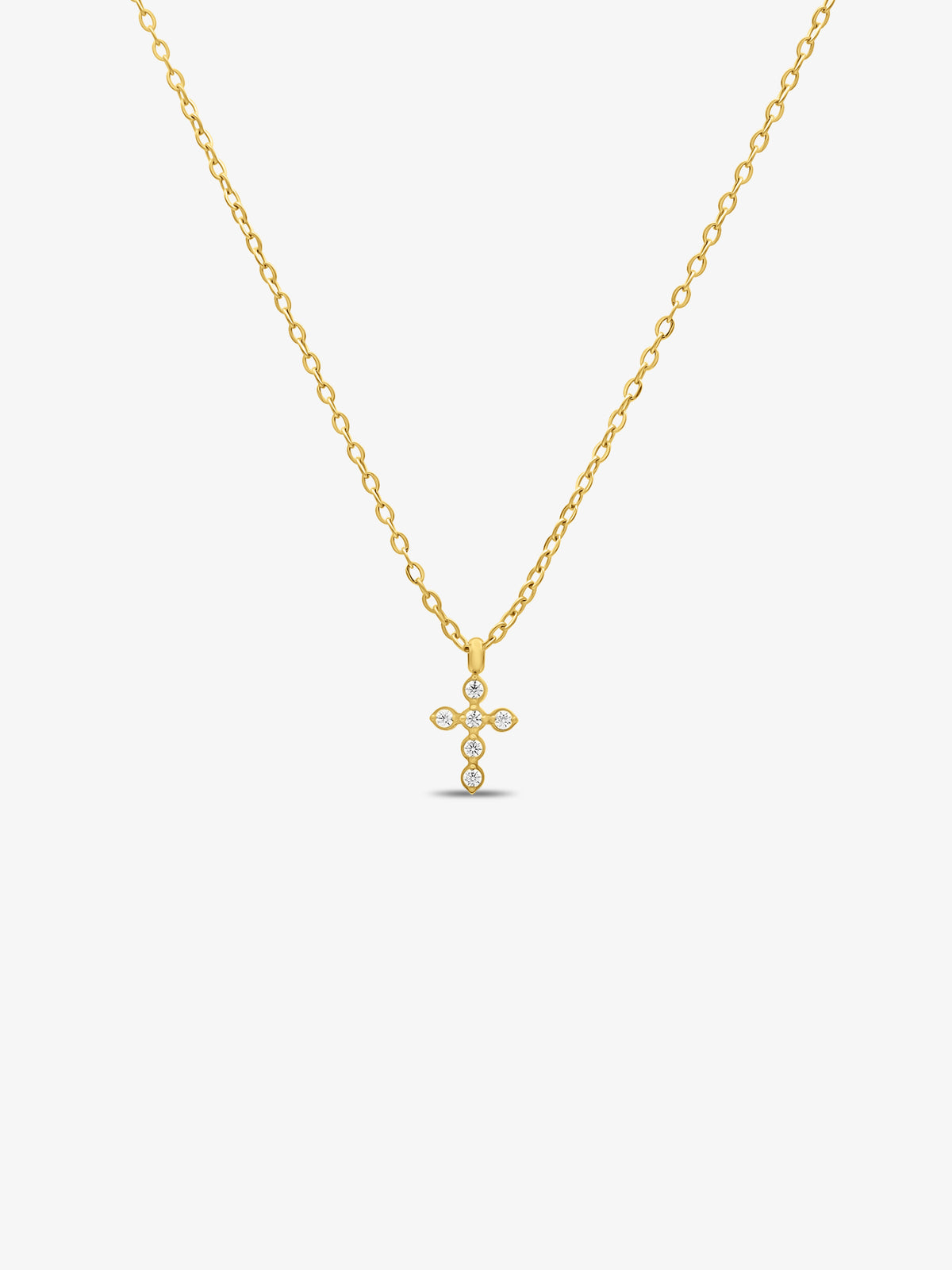 Faye CZ Gold Necklace