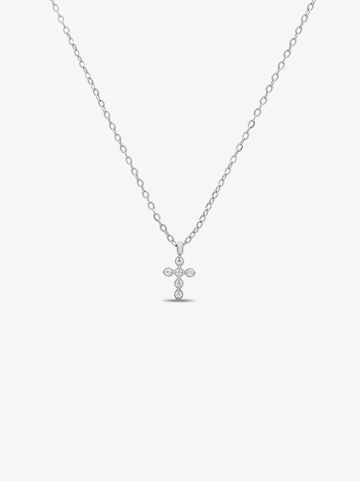 Faye CZ Silver Necklace - PREORDER