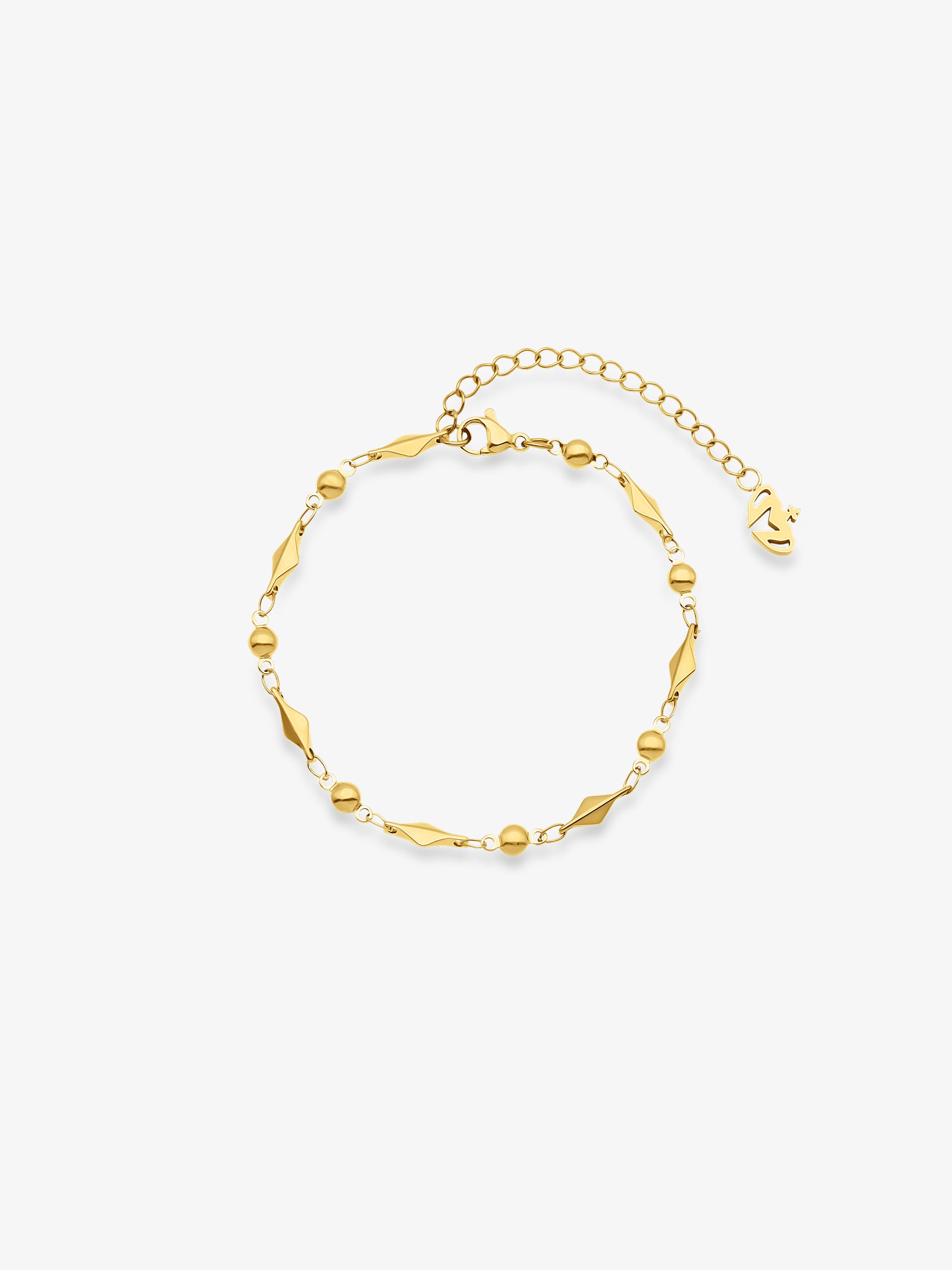 Station Ball Chain Bracelet