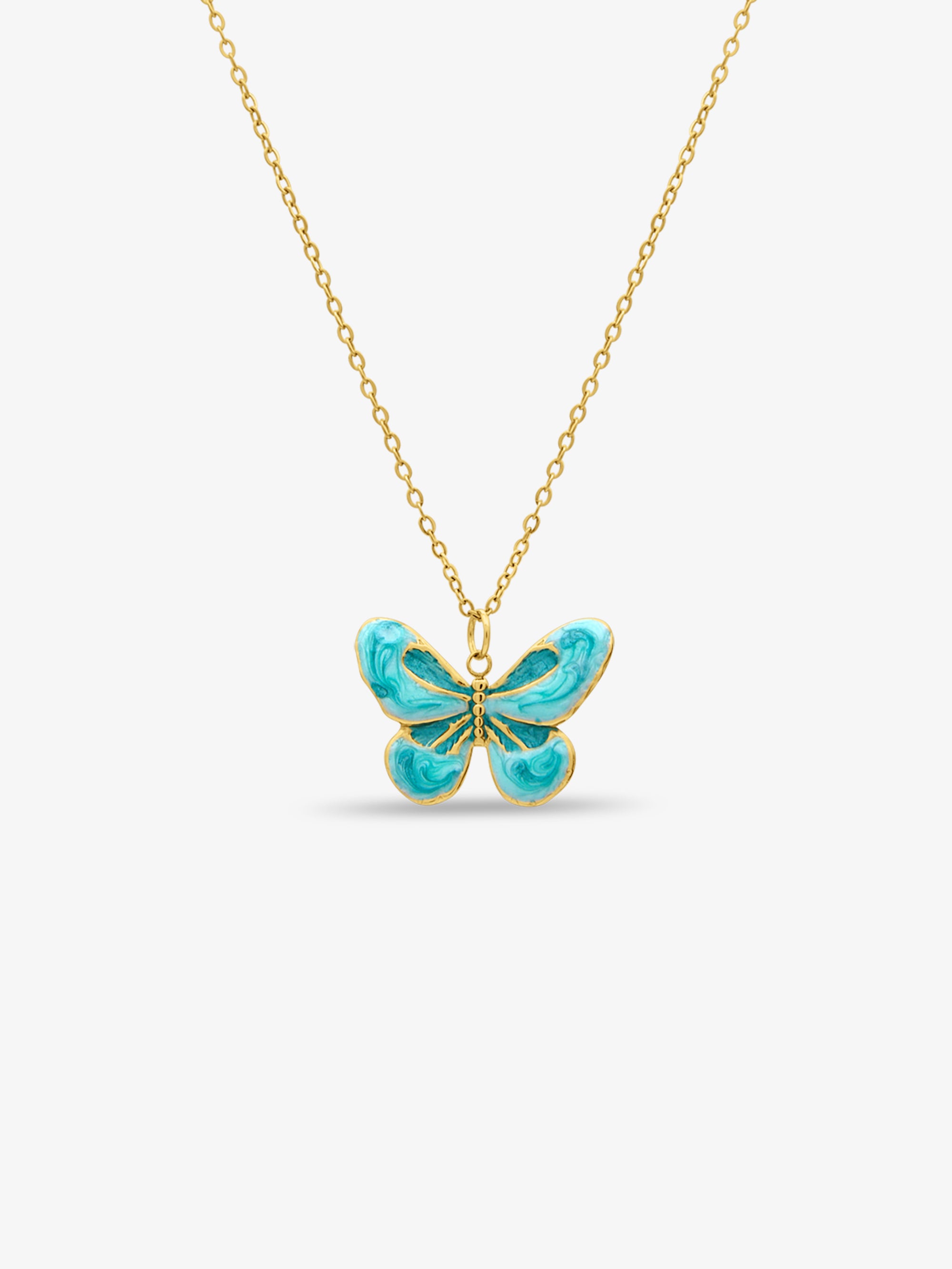 Farfalla Aqua Necklace