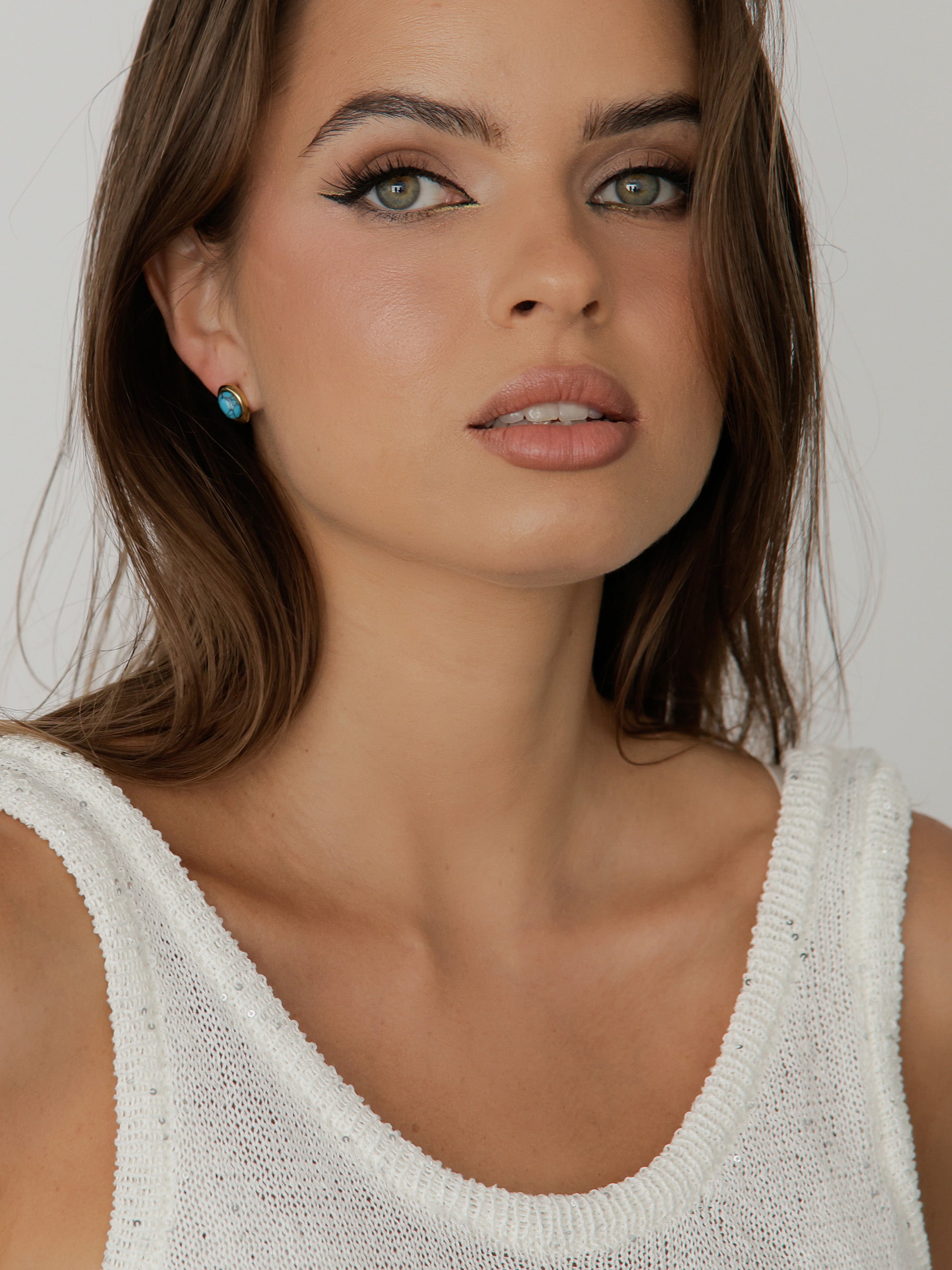 Azzurra Stud Earrings - PREORDER