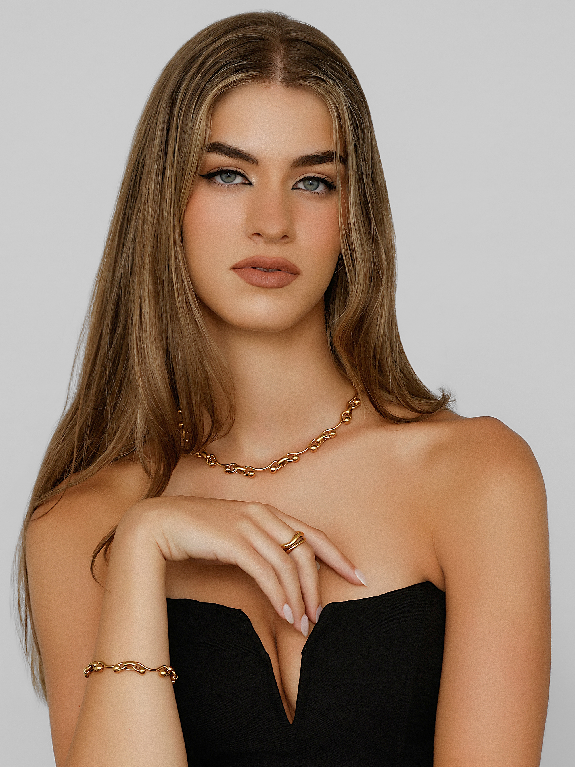 Orbital chain bracelet