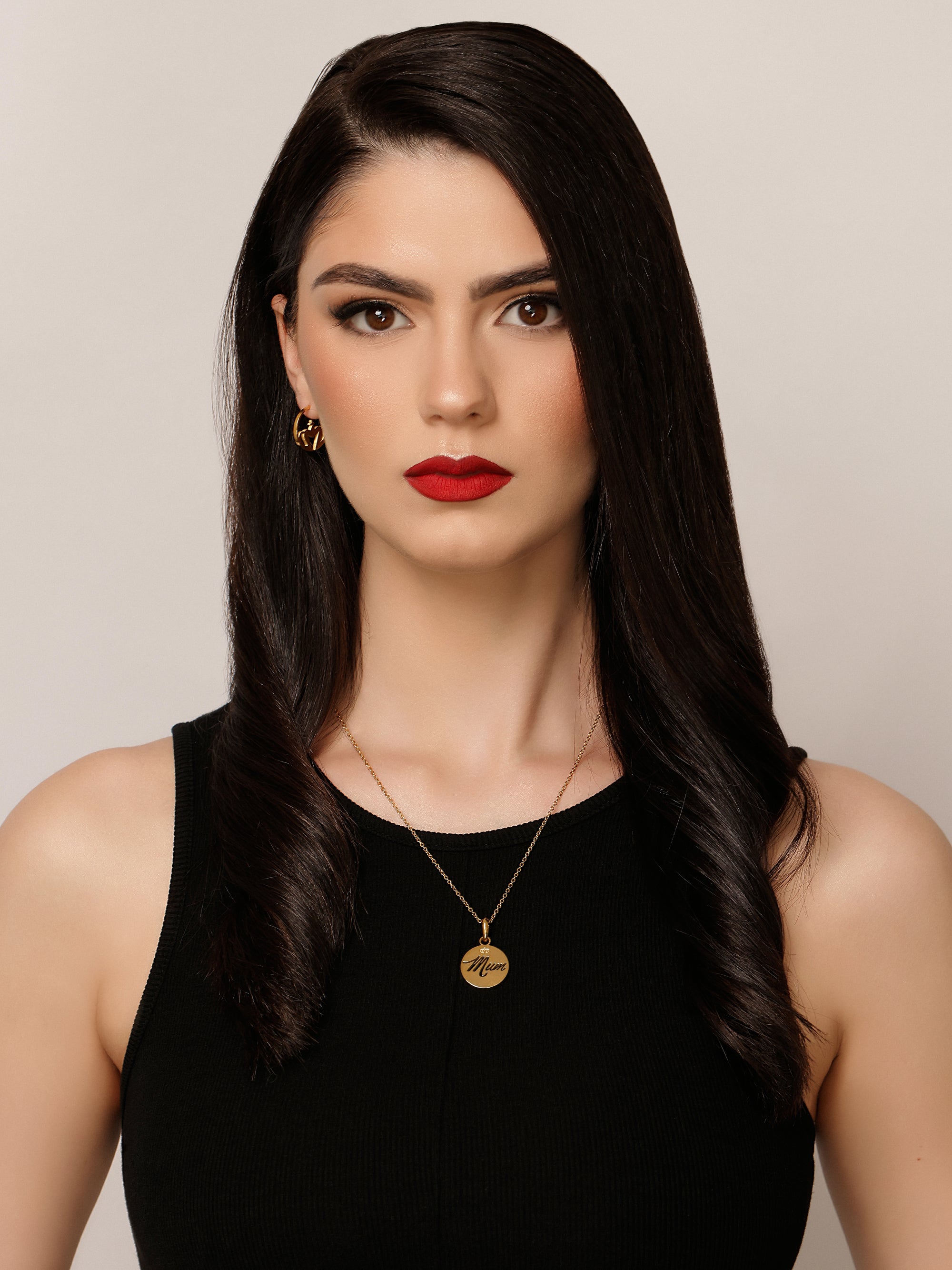 Hollow Crown 'Mum' Pendant