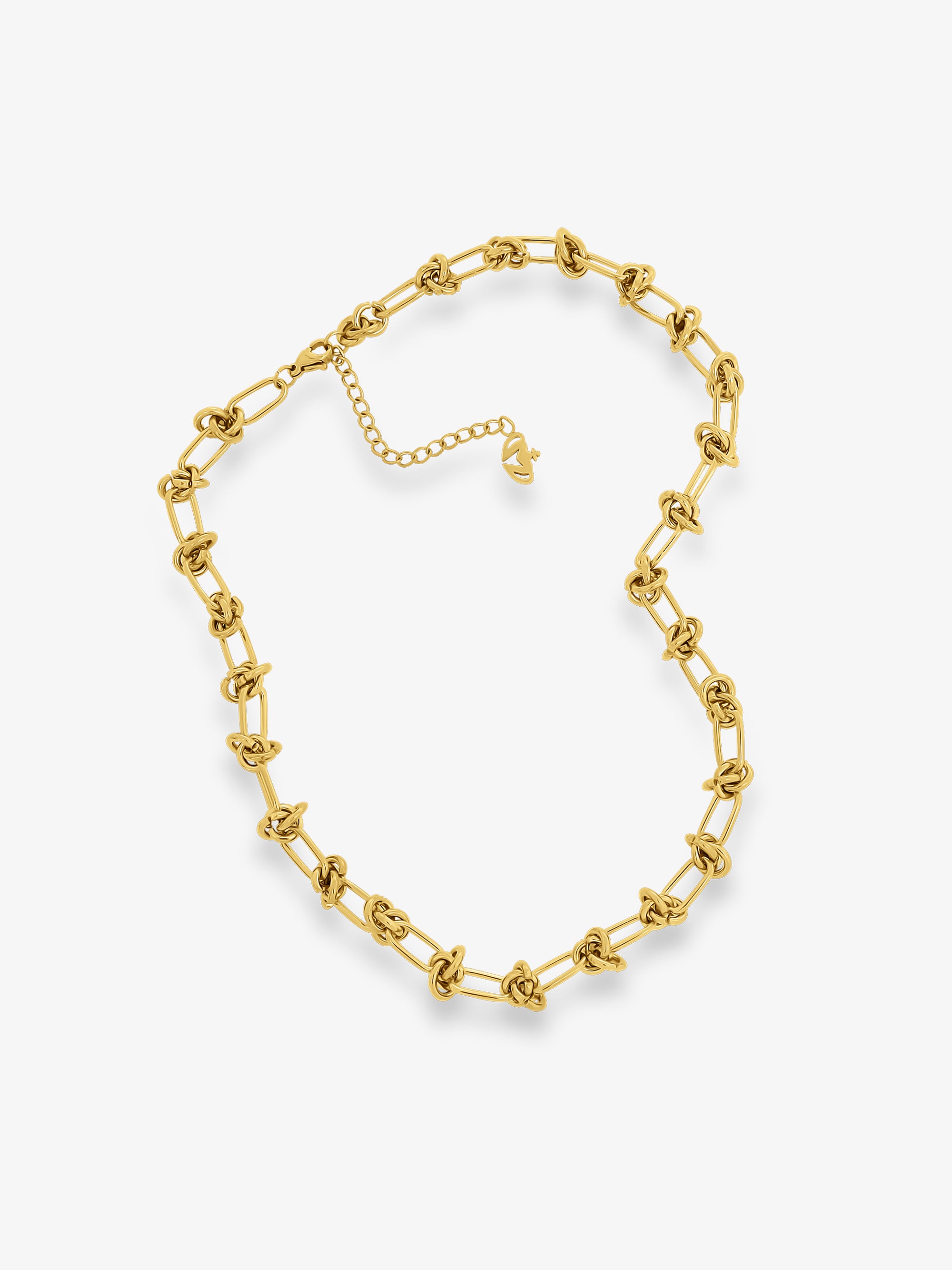 Knotted Links Necklace