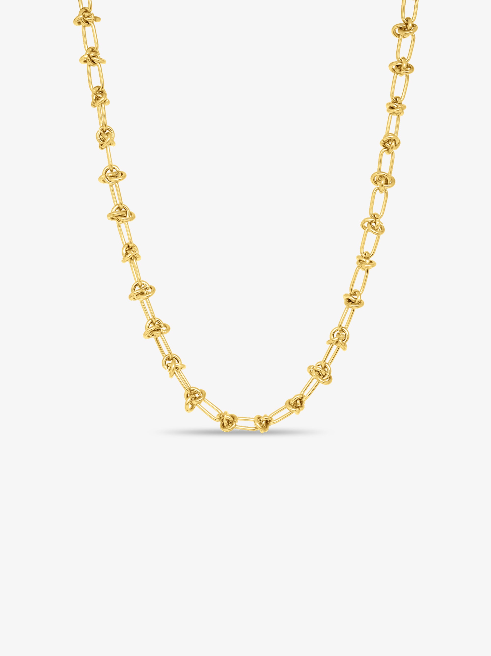Knotted Links Necklace