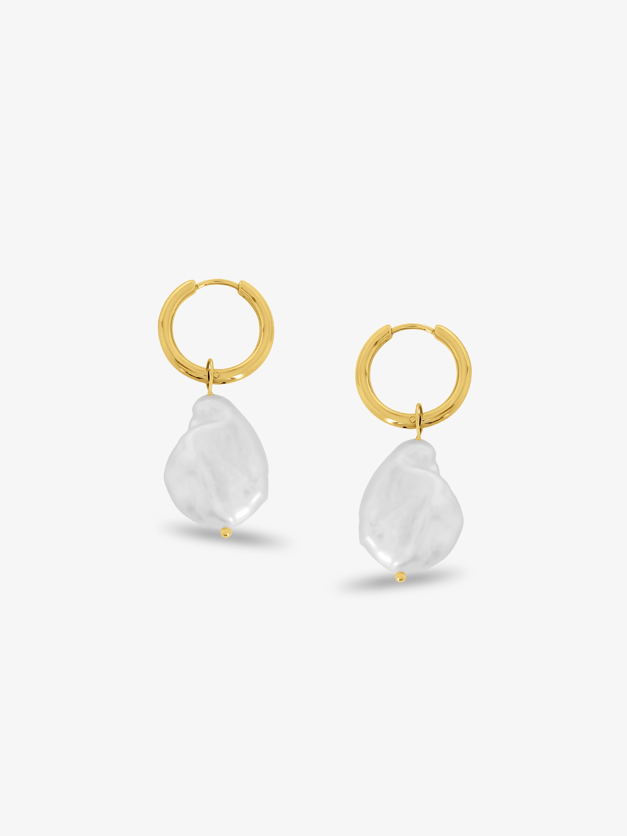 Baroque PEARLS HOOPS