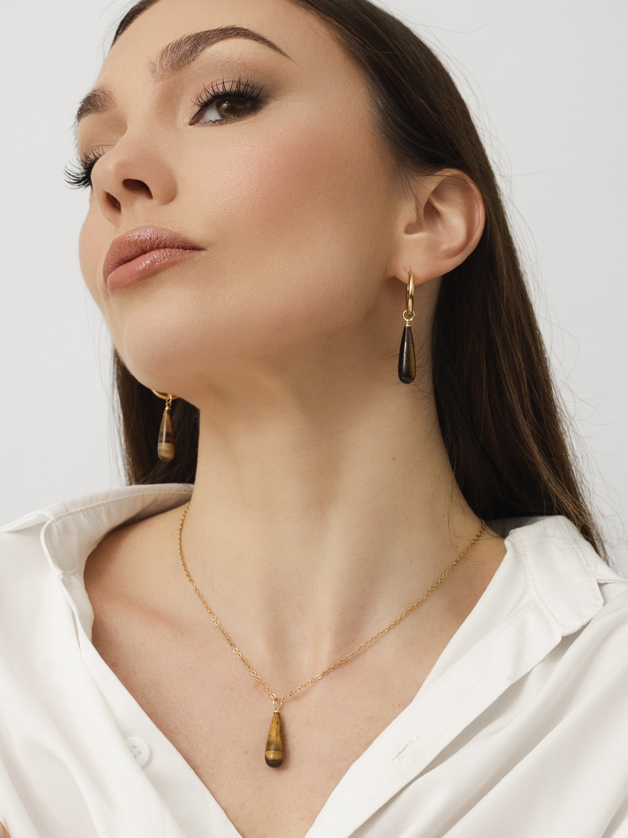 Ember 'Alora' Hoop Earrings