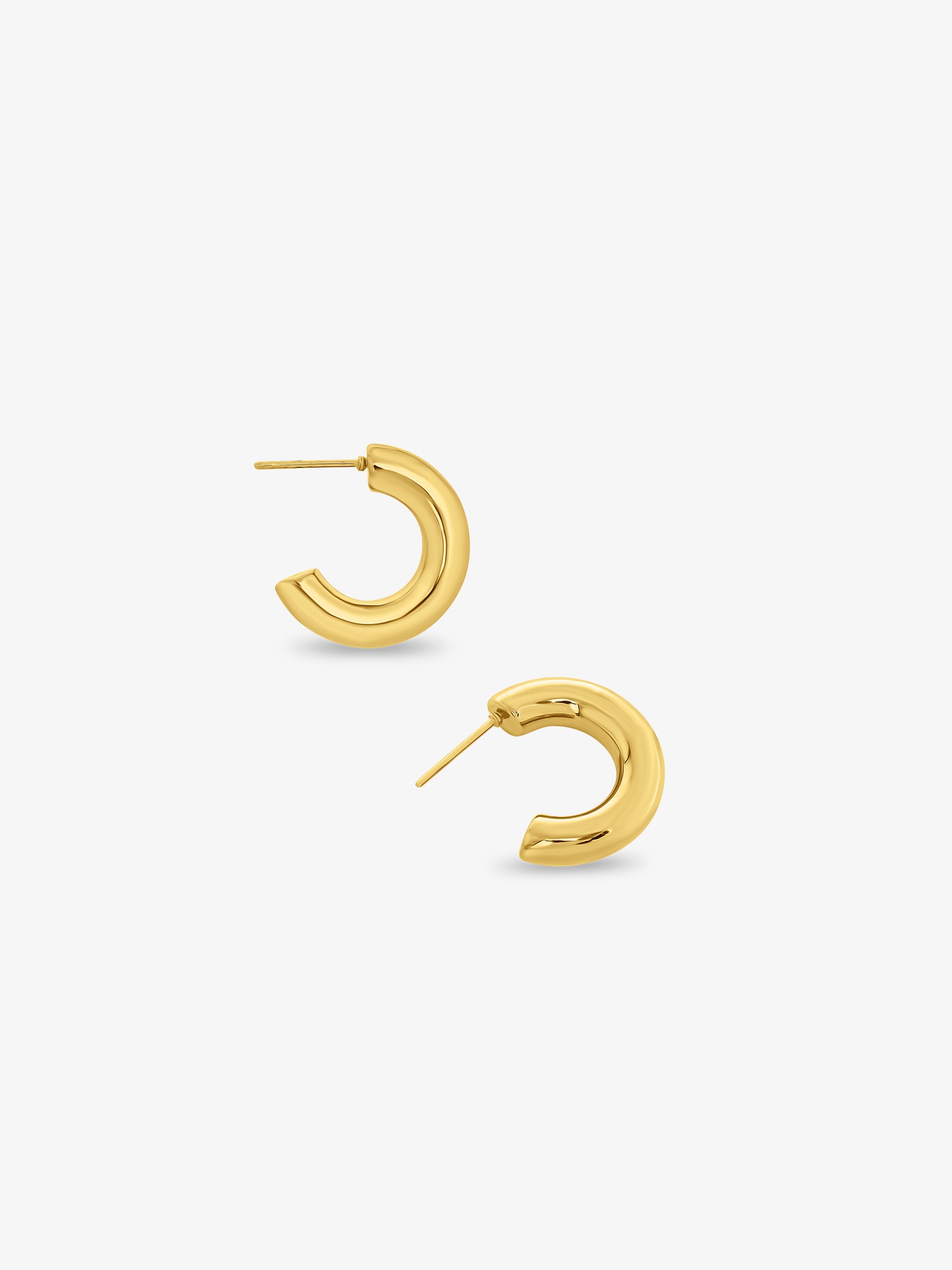 Emma Solid Hoop Petite Earrings