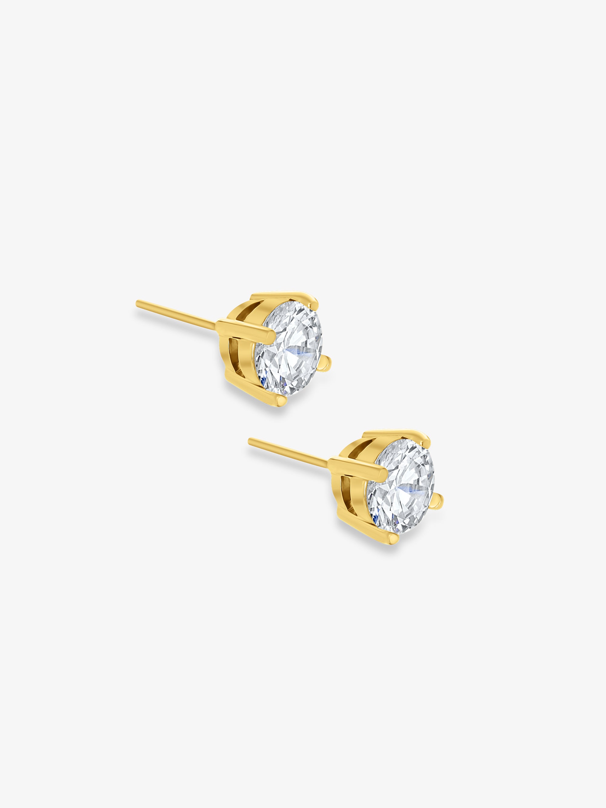 Lila Clear Zirconia Earrings