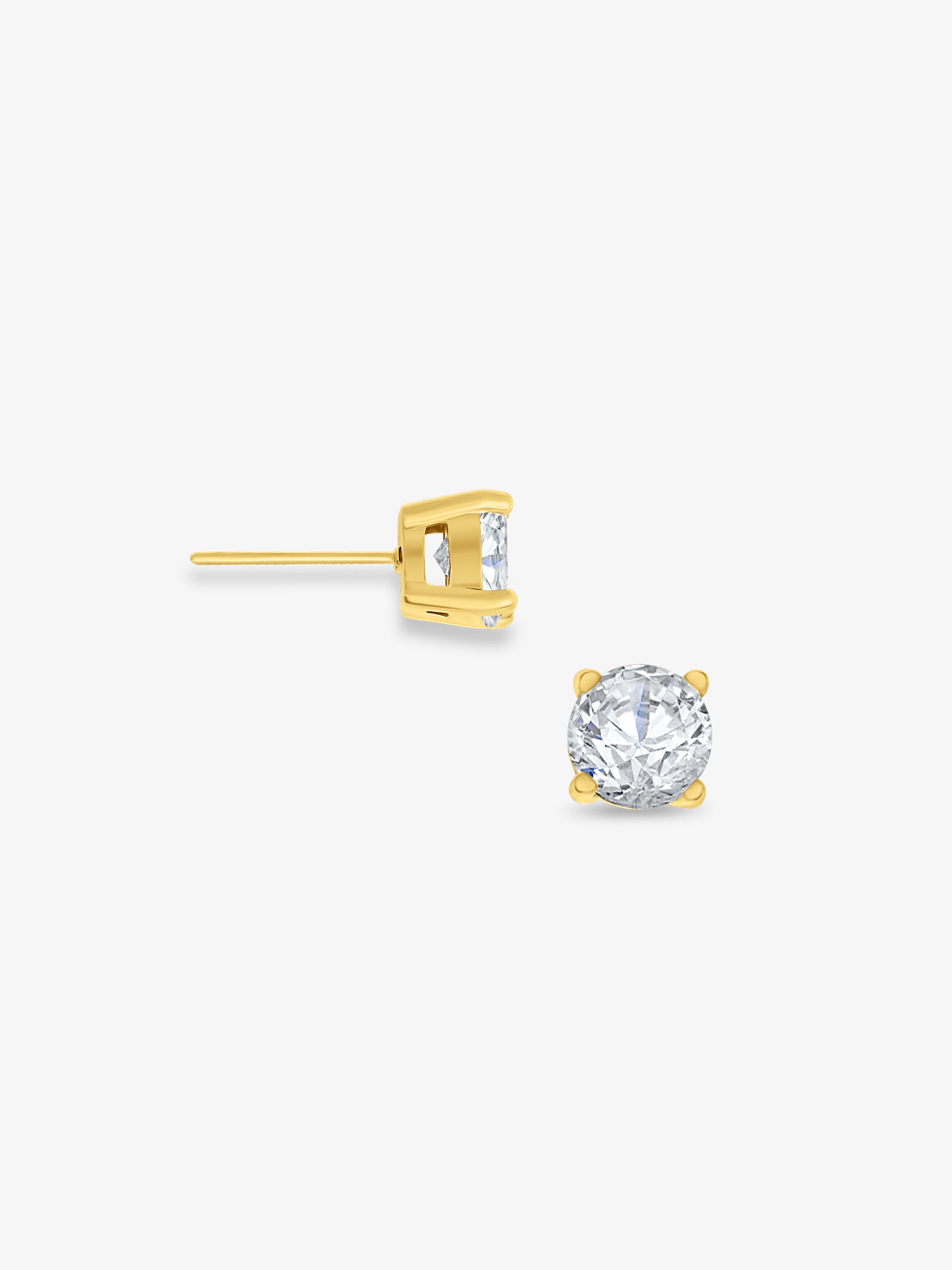 Lila Clear Zirconia Earrings