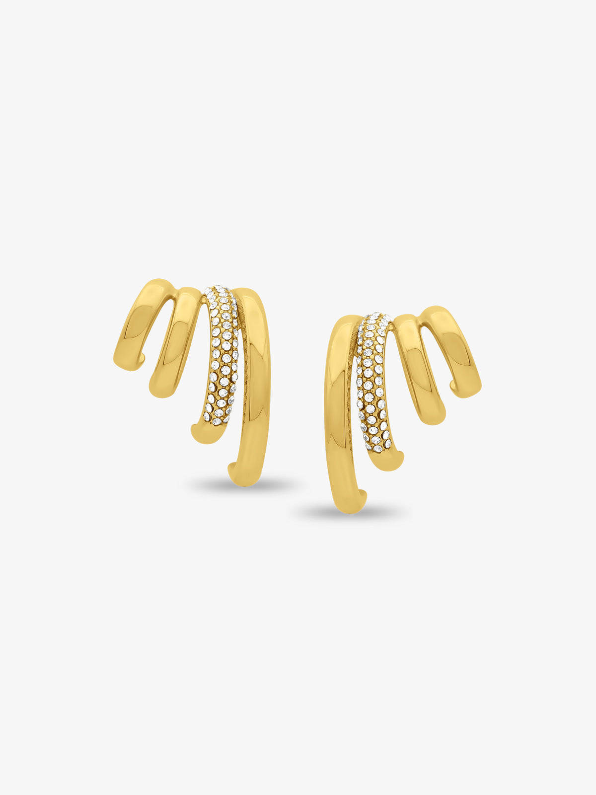 Penelope CZ Hoop Earrings