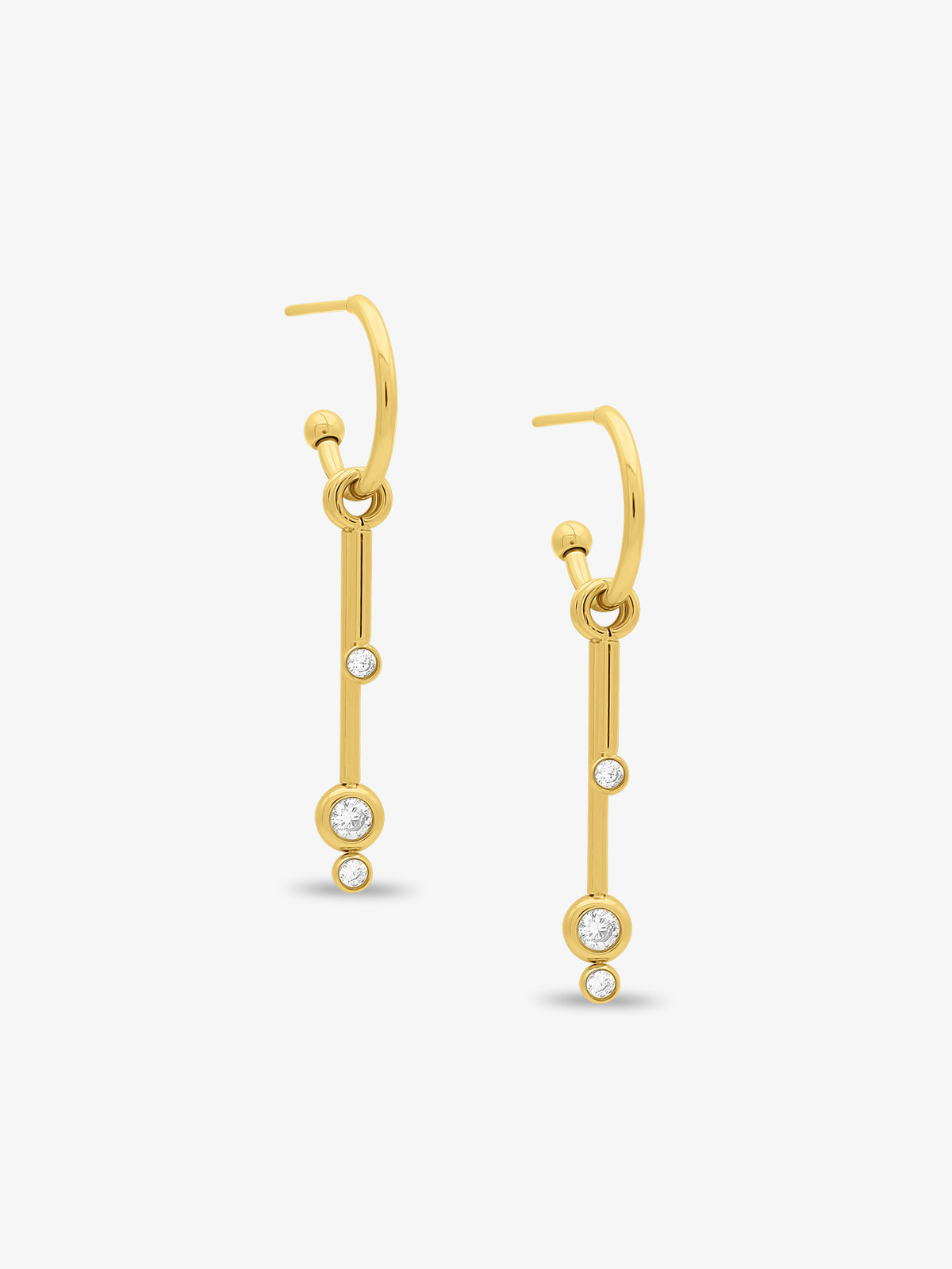 Elsa CZ Drop Earrings