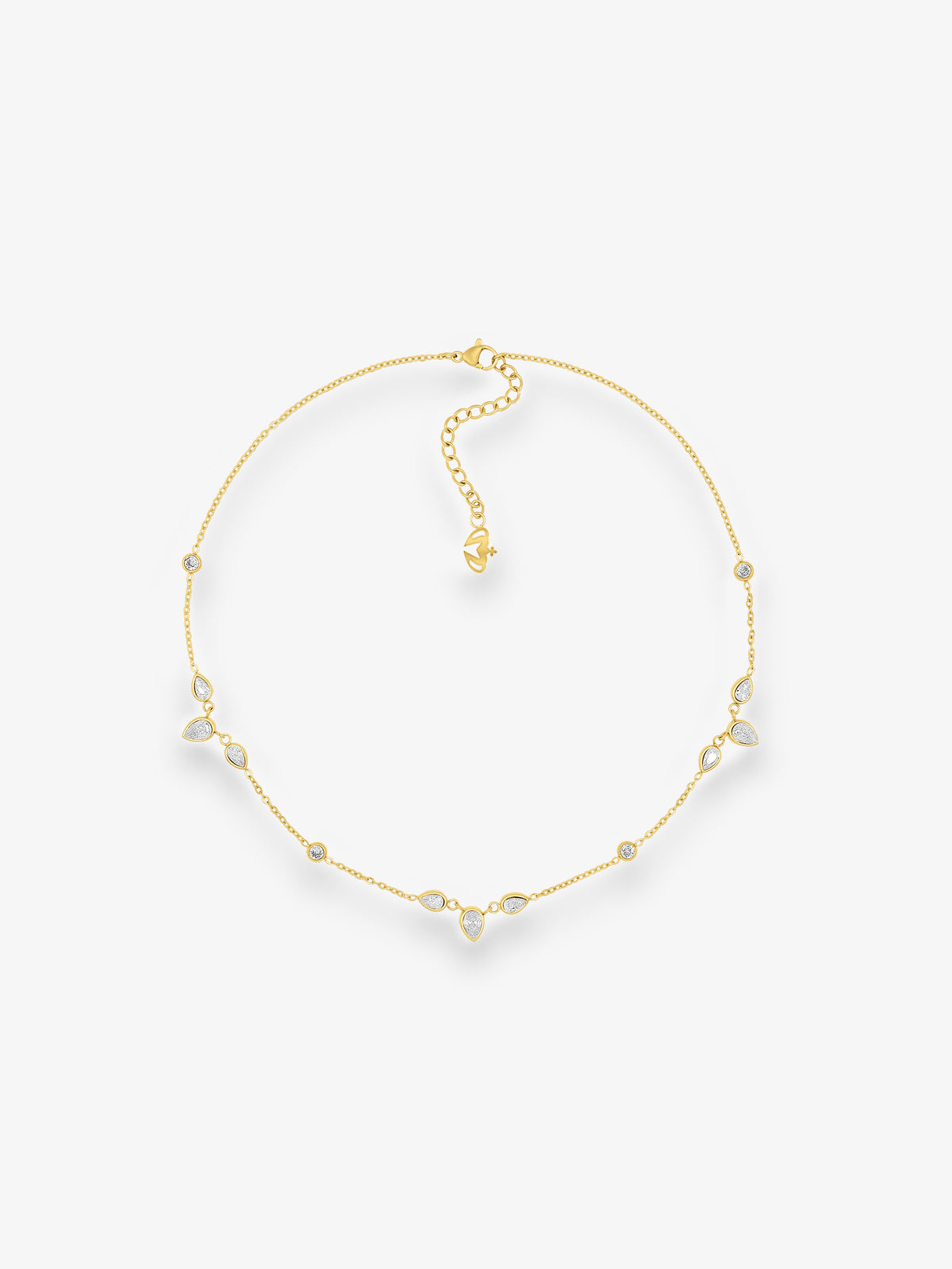 Valentina CZ Choker Necklace