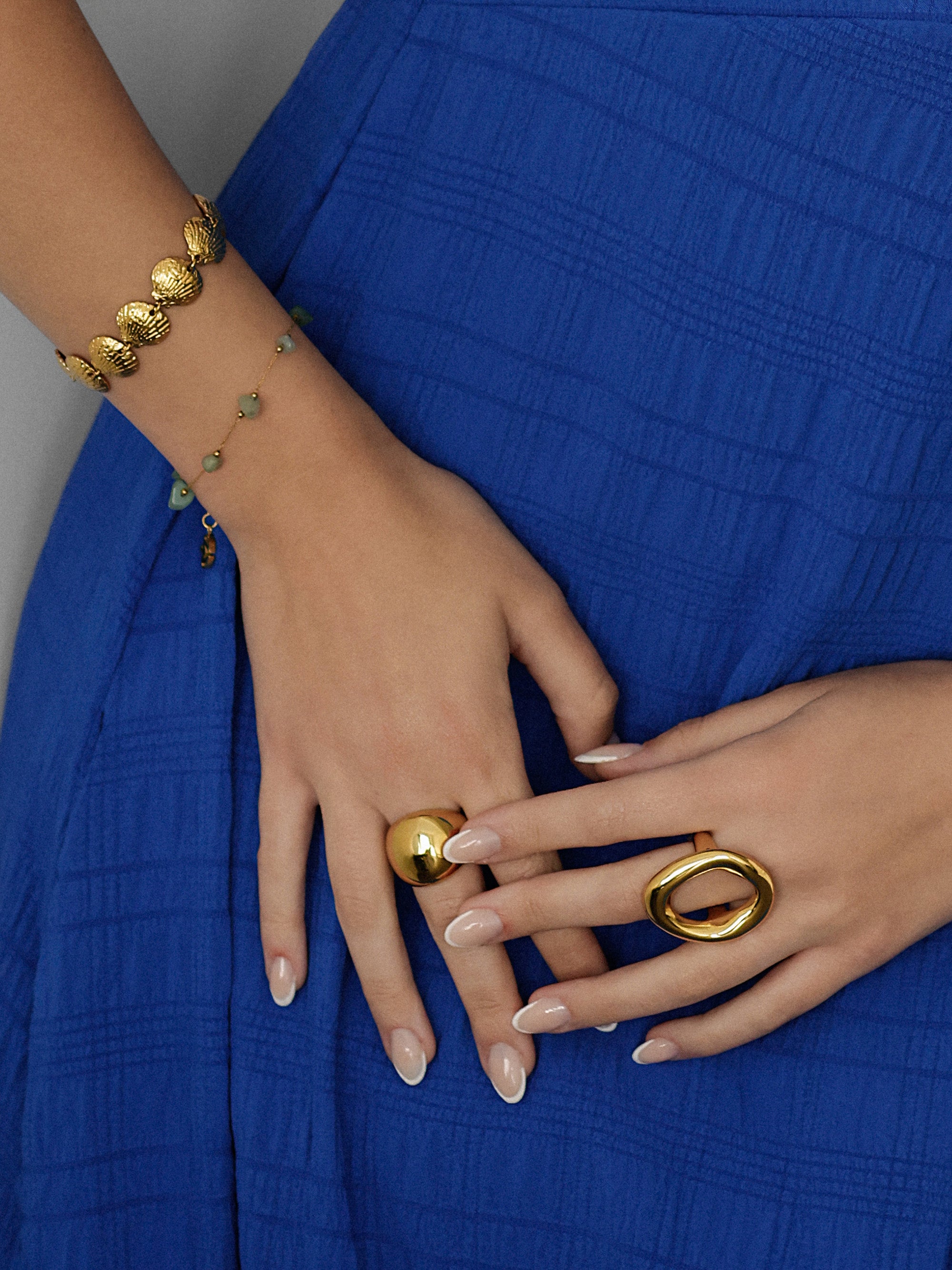 Natural Jade Green Stone Bracelet