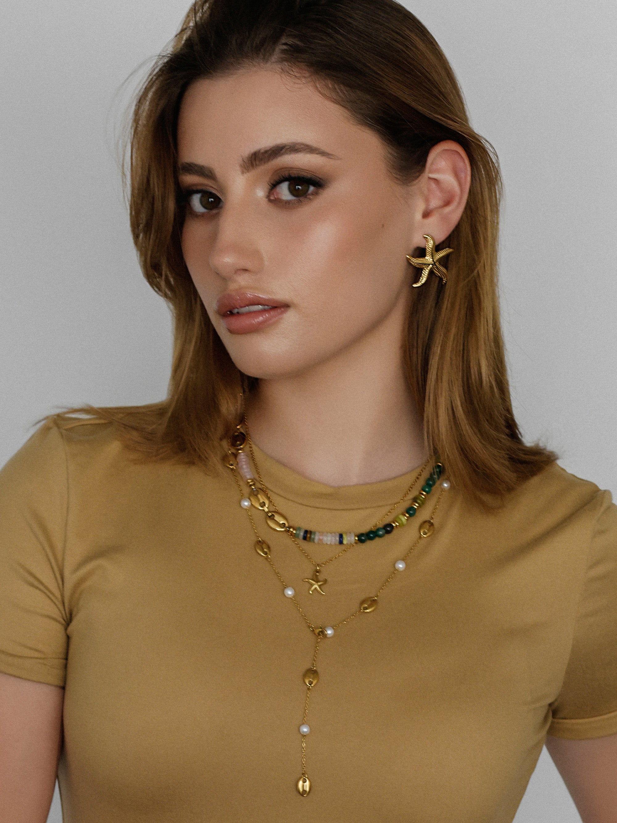 Starfish Stud Earrings