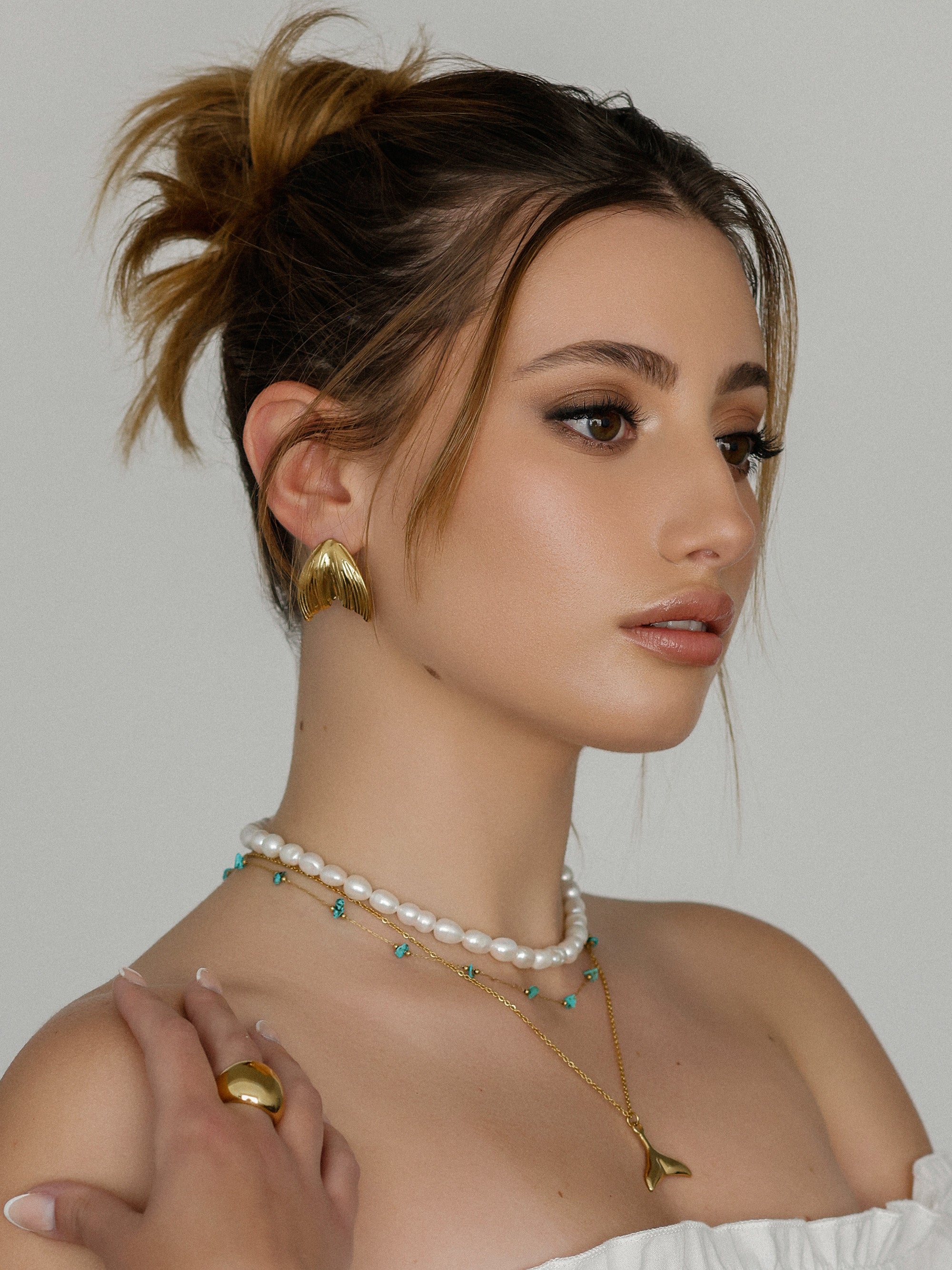 Turquoise Stone Necklace