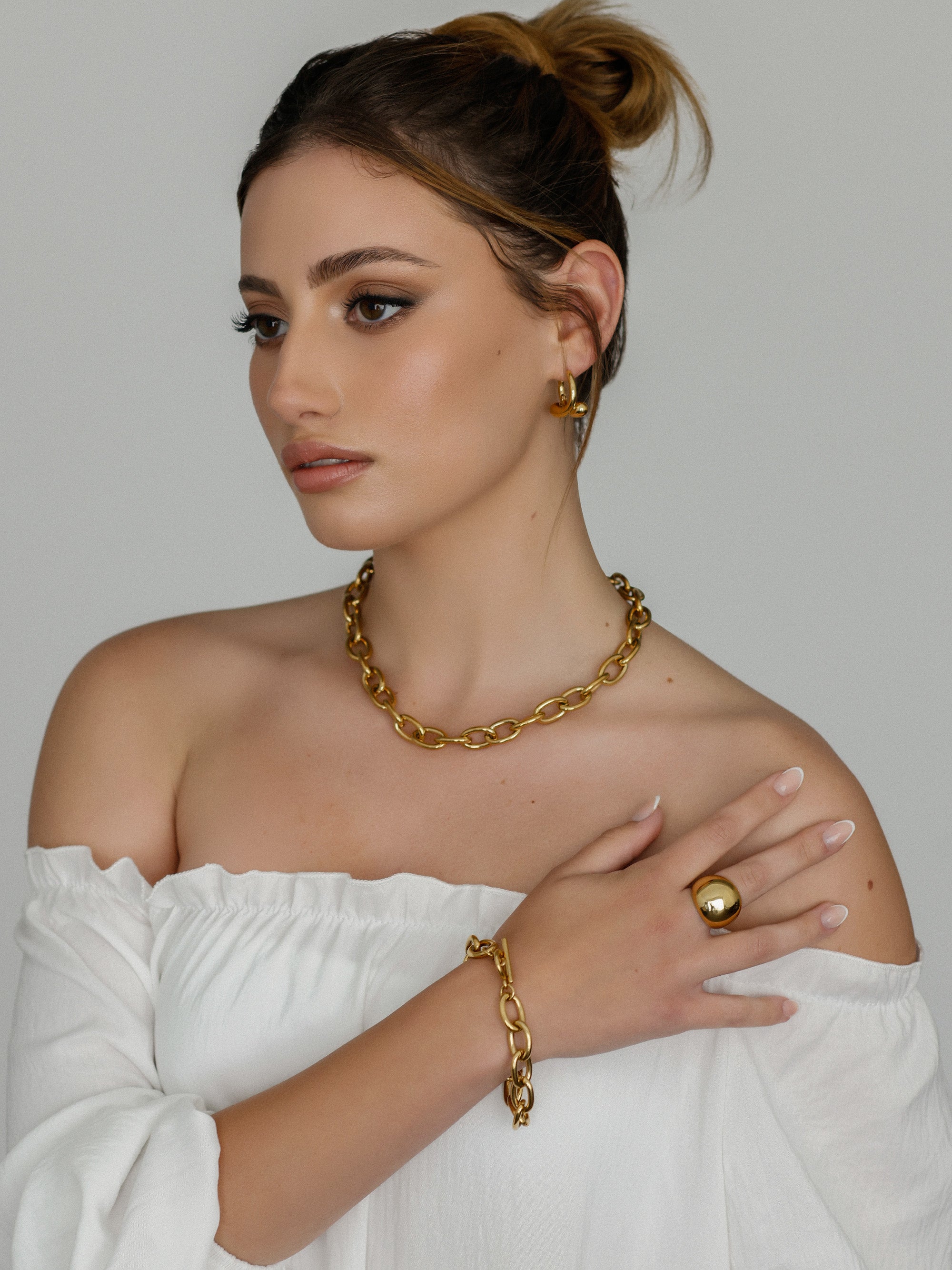 Droplet Hoop Earrings