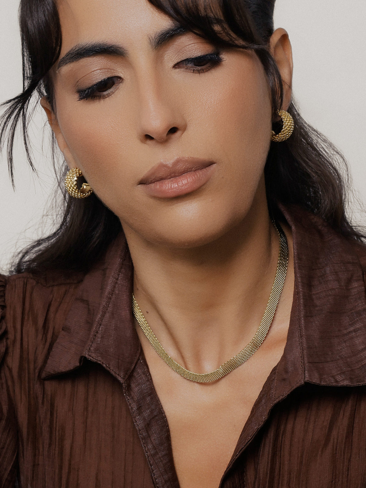 Mesh Chain Necklace