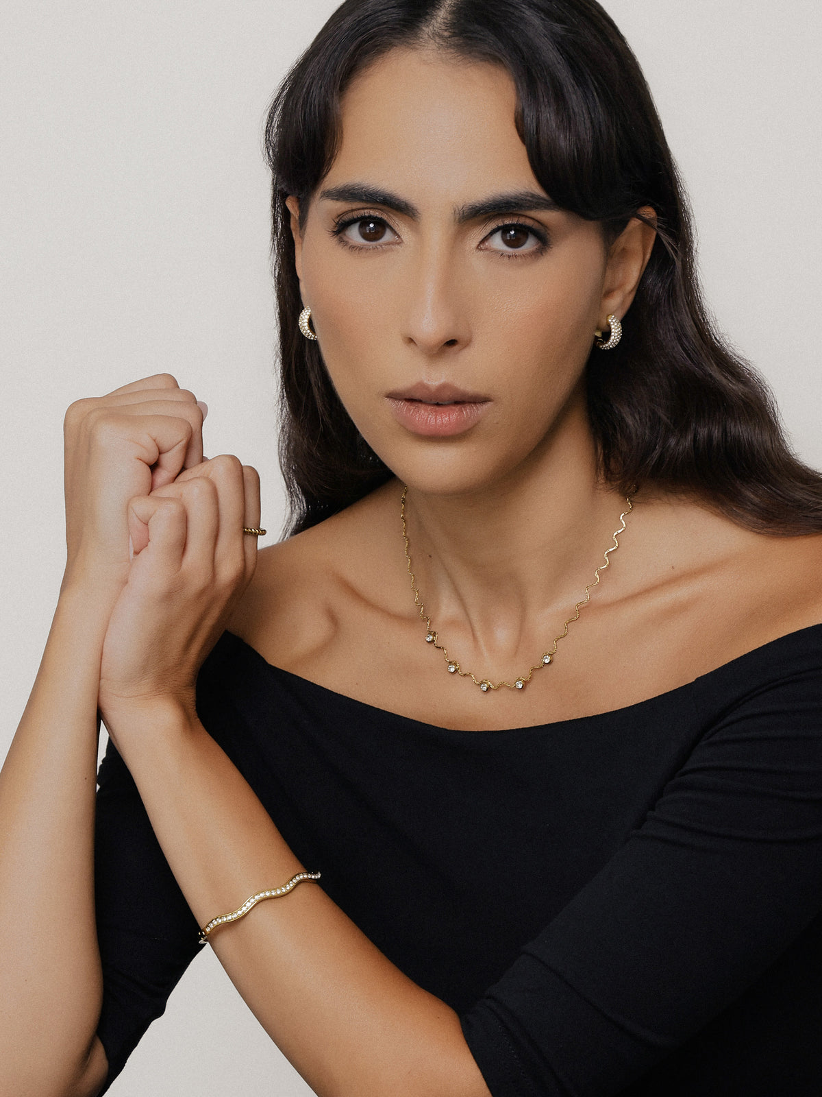 Noor CZ Necklace
