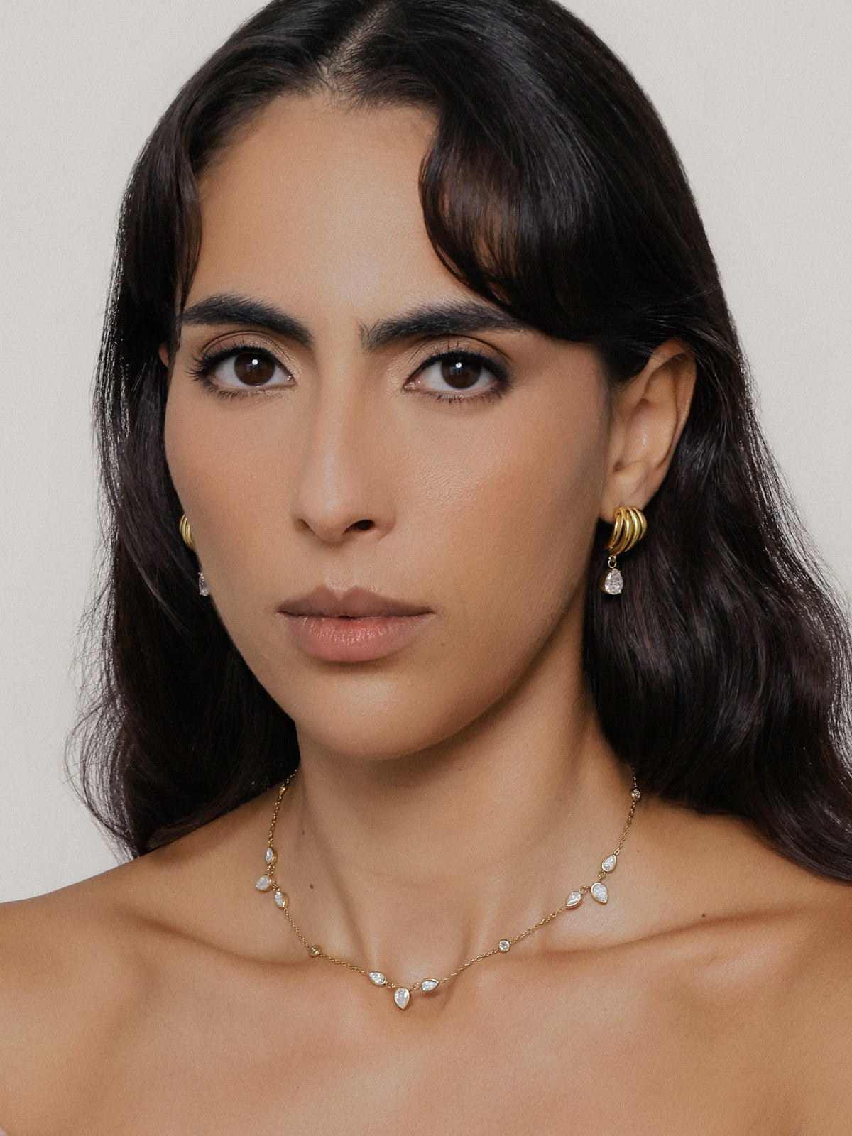 Valentina CZ Choker Necklace