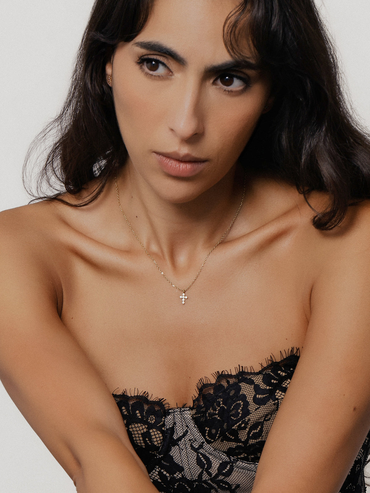 Faye CZ Gold Necklace