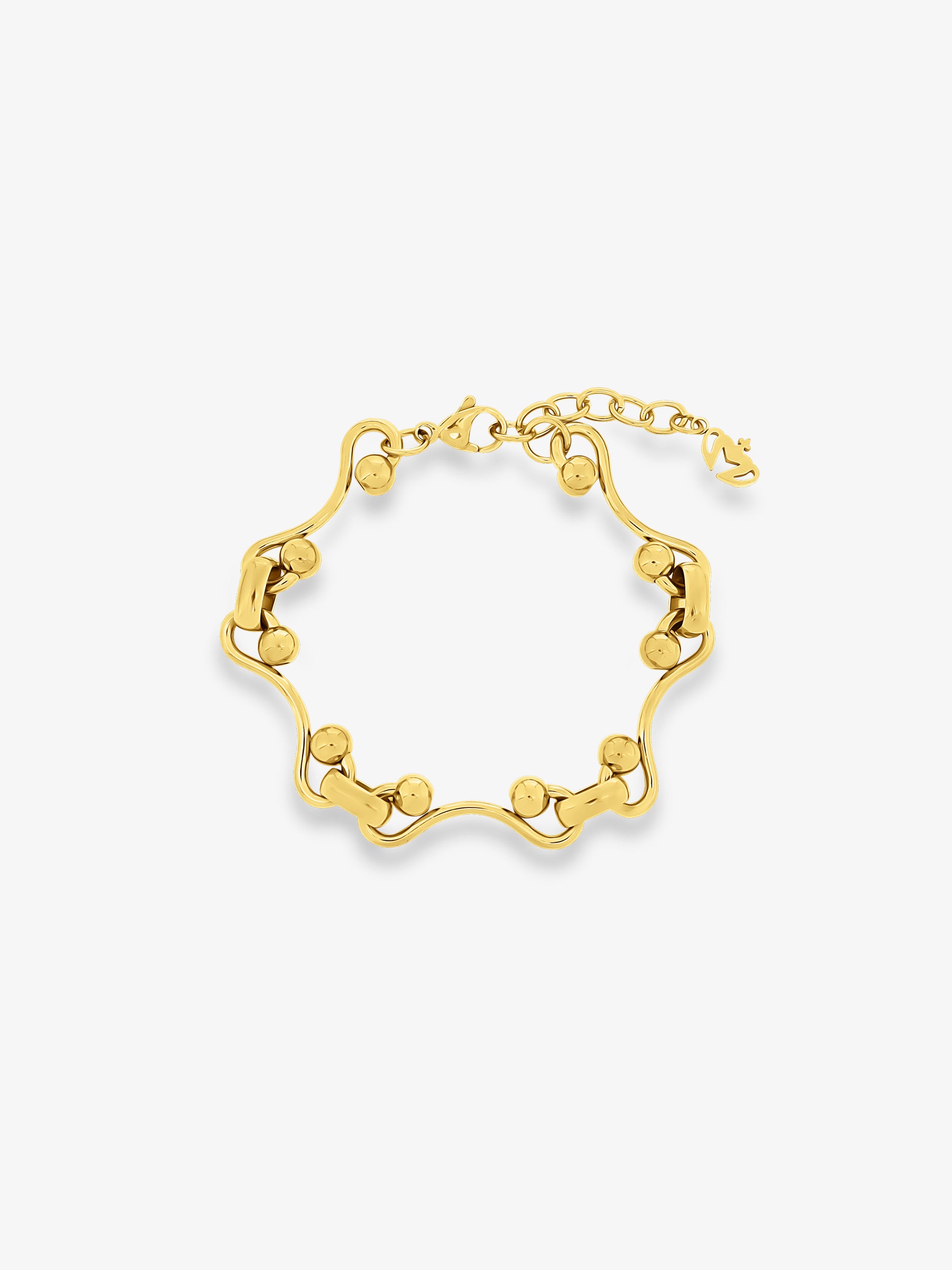 Orbital chain bracelet