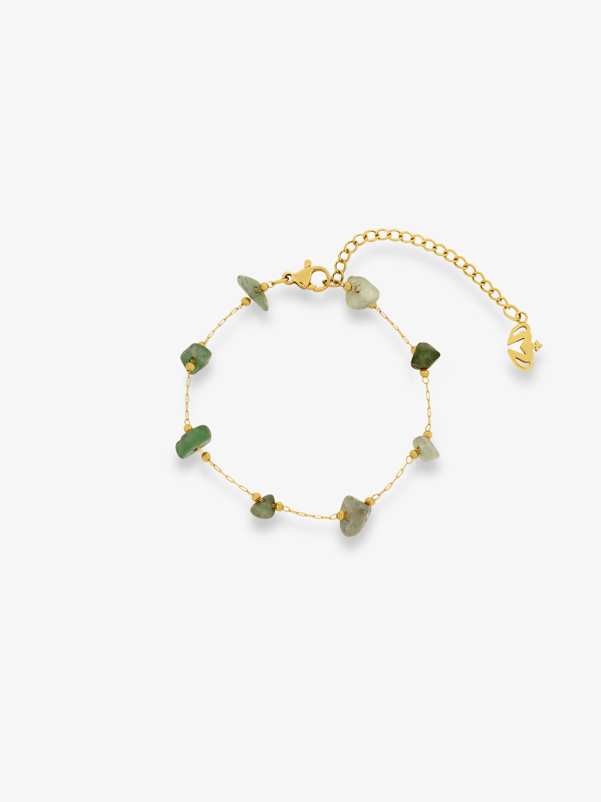 Natural Jade Green Stone Bracelet