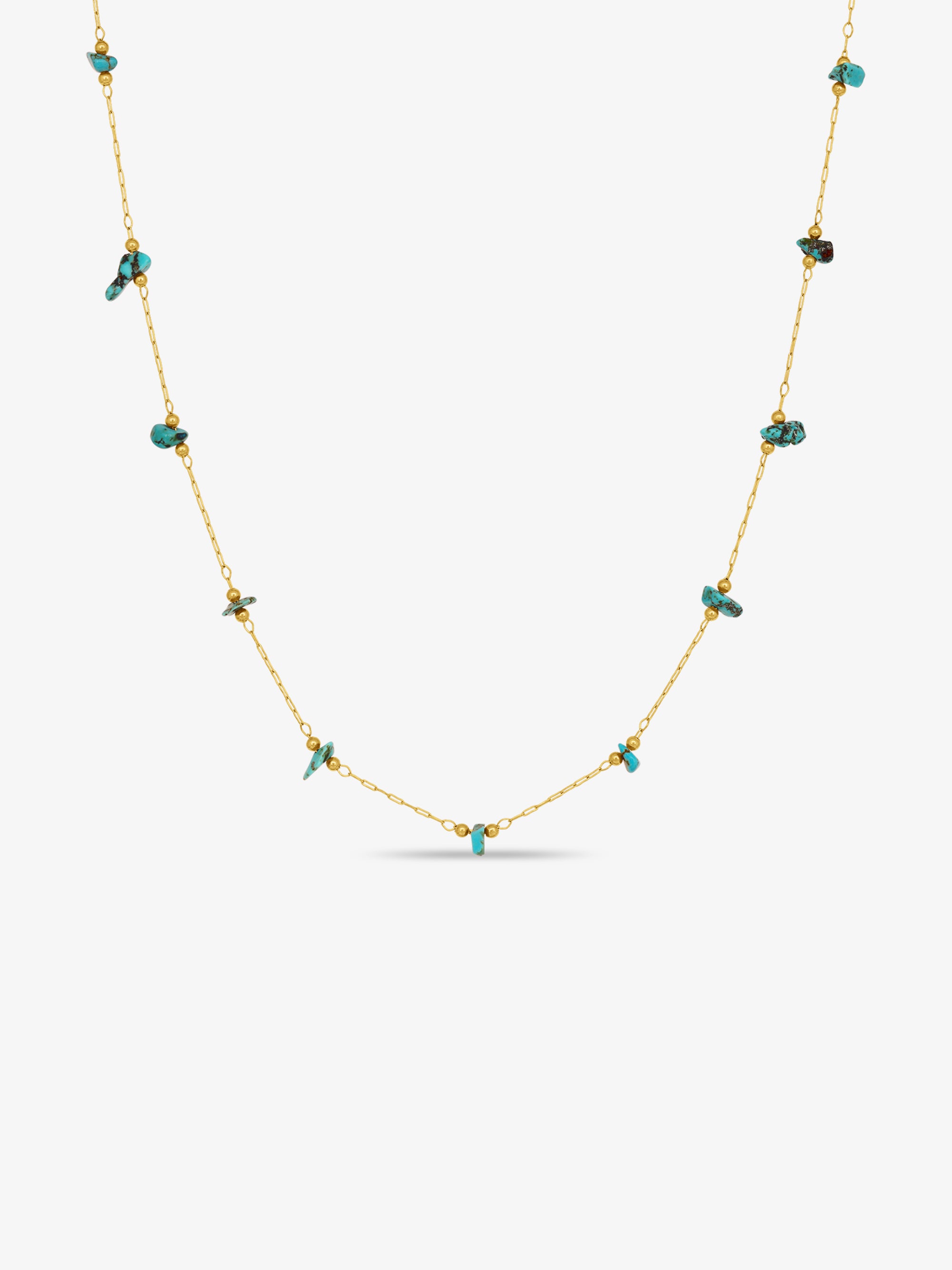 Turquoise Stone Necklace