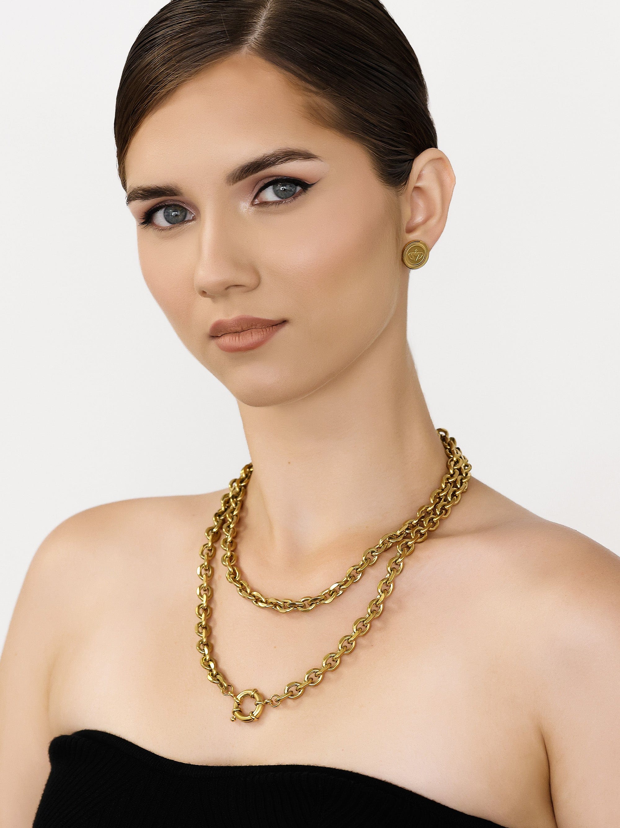 Sultana-Malta CHAINS '1995' Sailor Clasp Long Chain