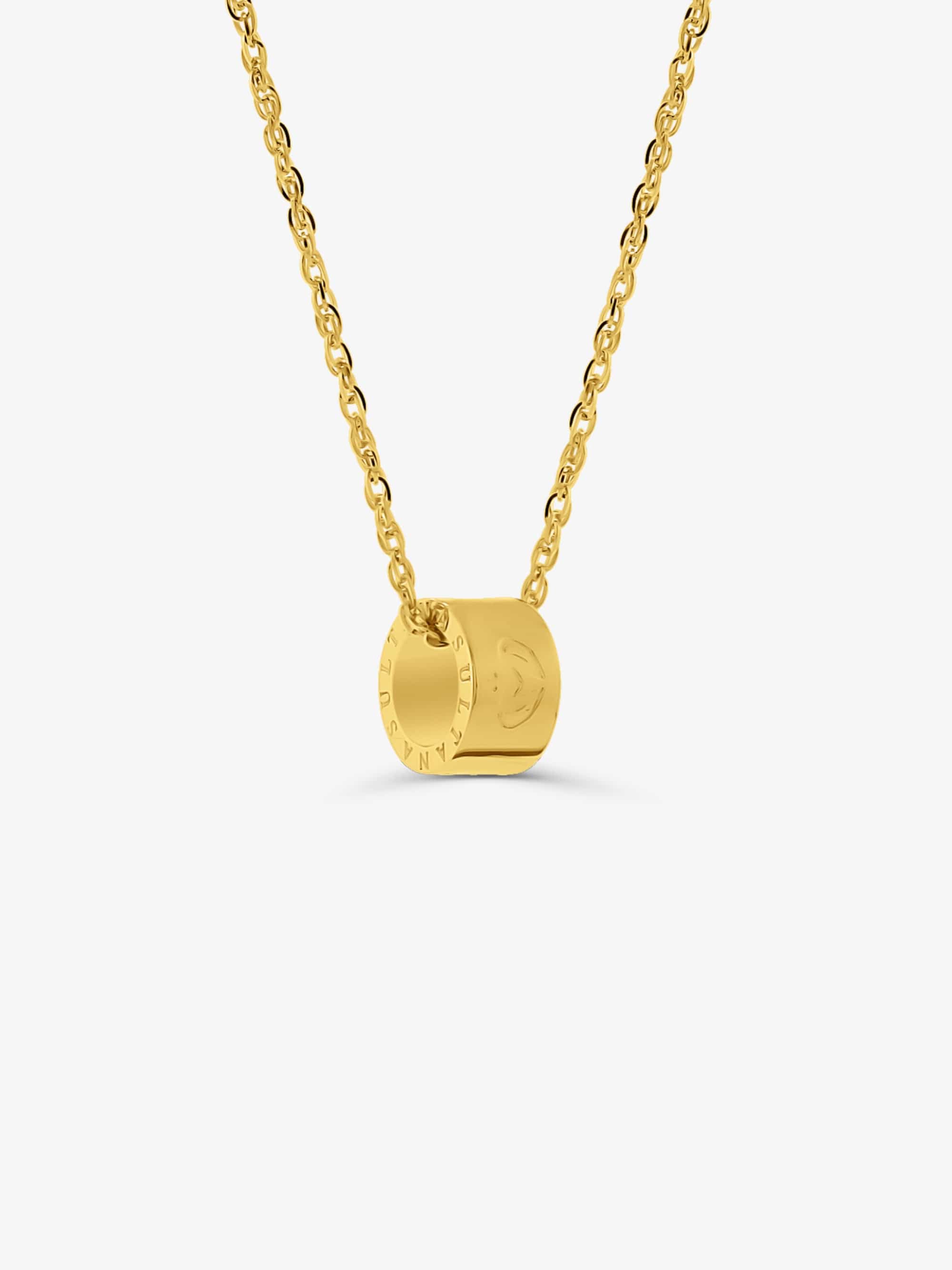 Sultana-Malta NECKLACES 3.tone Pendant with Basic Links Chain