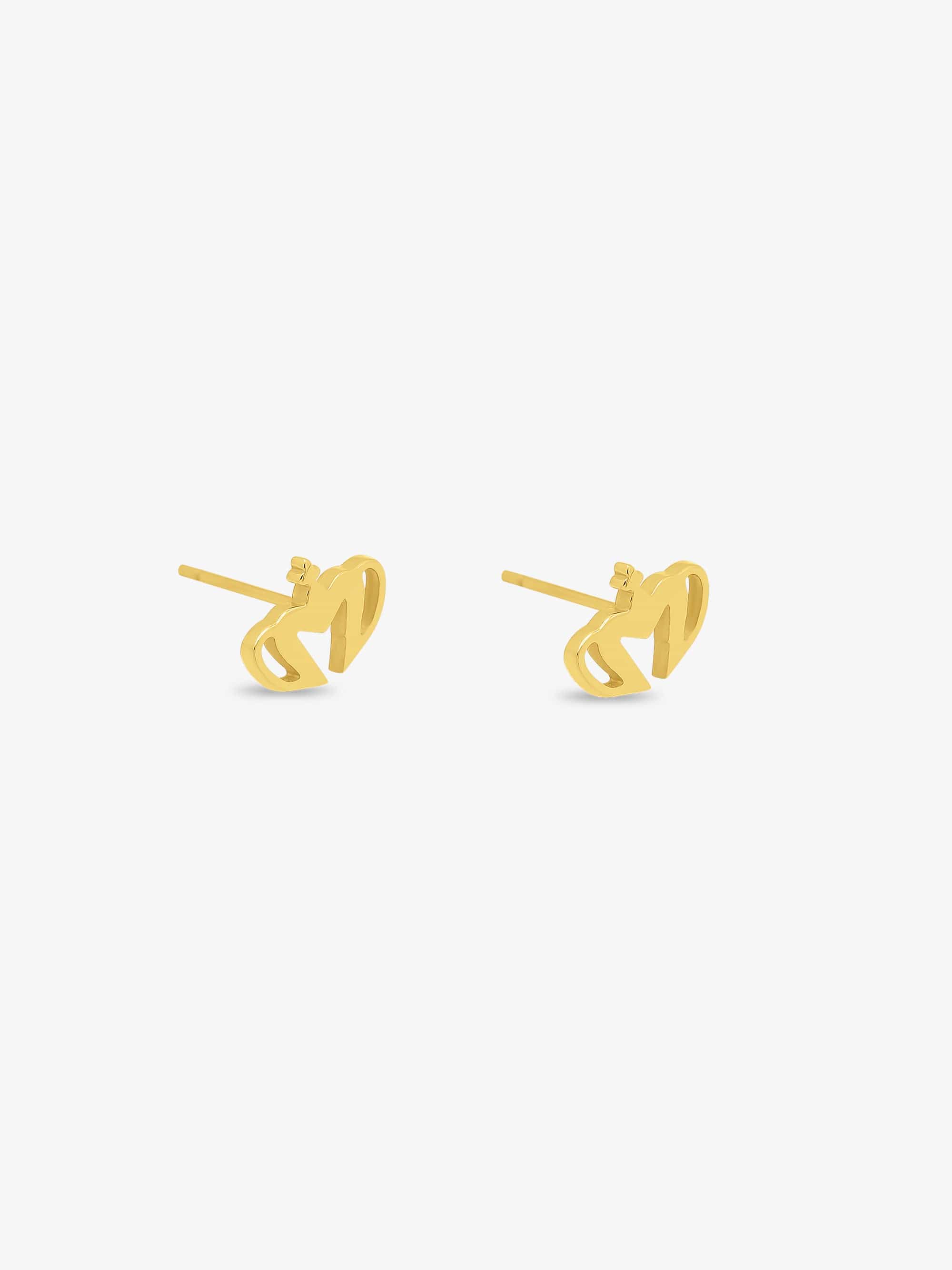 Sultana-Malta EARRINGS Crown Small Stud Earrings