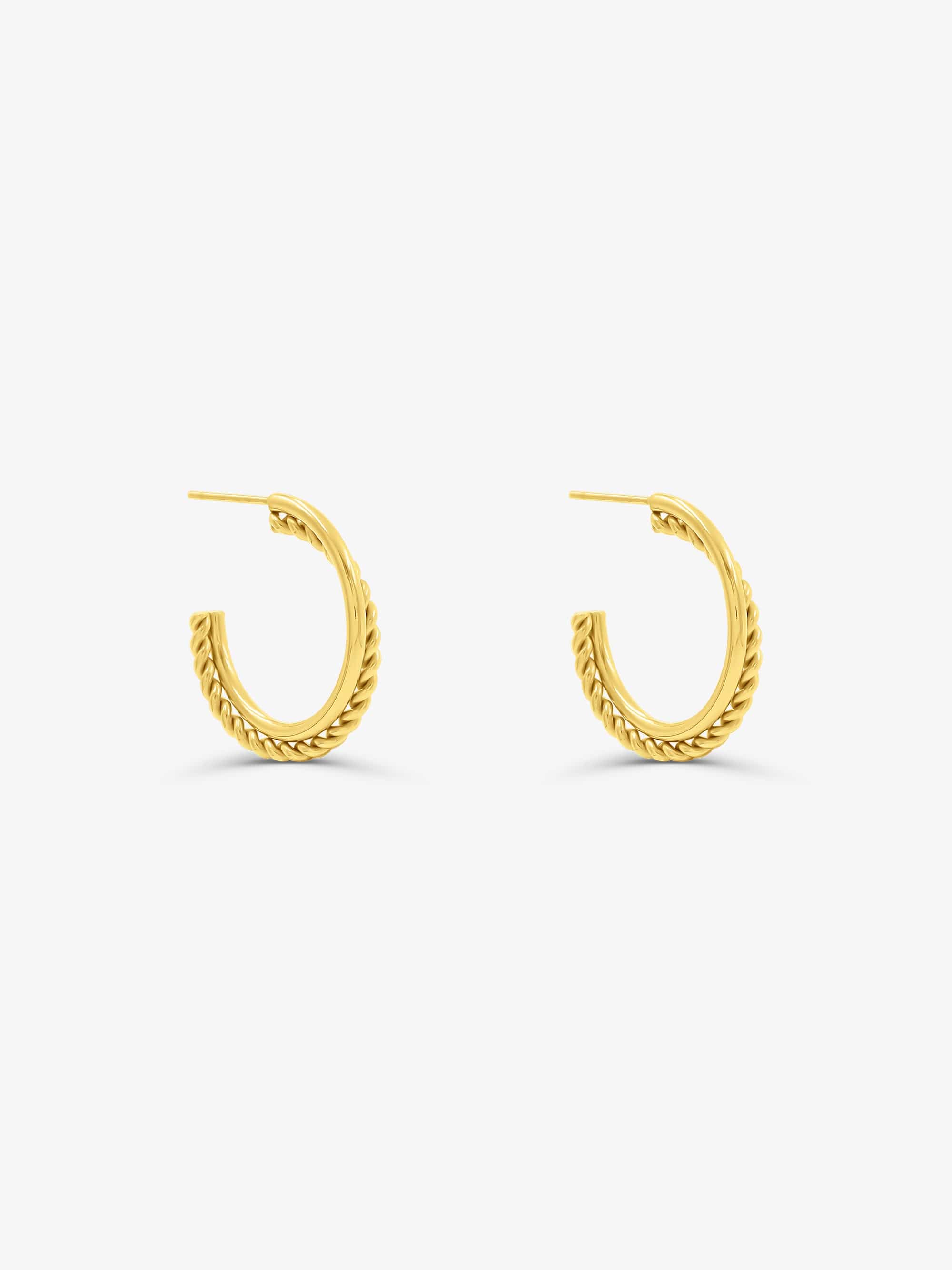 Sultana-Malta EARRINGS Double Rope Earrings