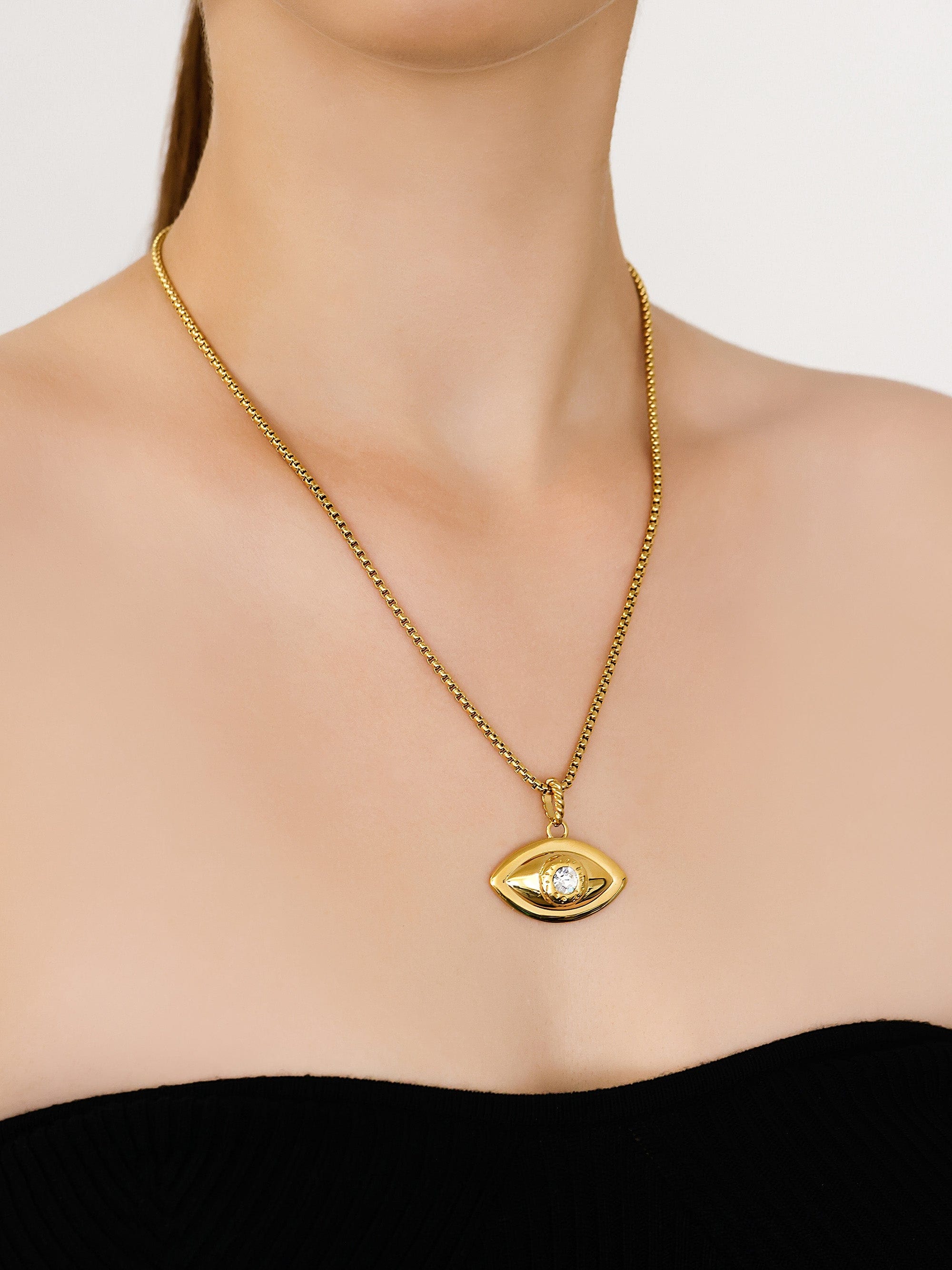 Sultana-Malta PENDANT Evil Eye Amulet Zirconia