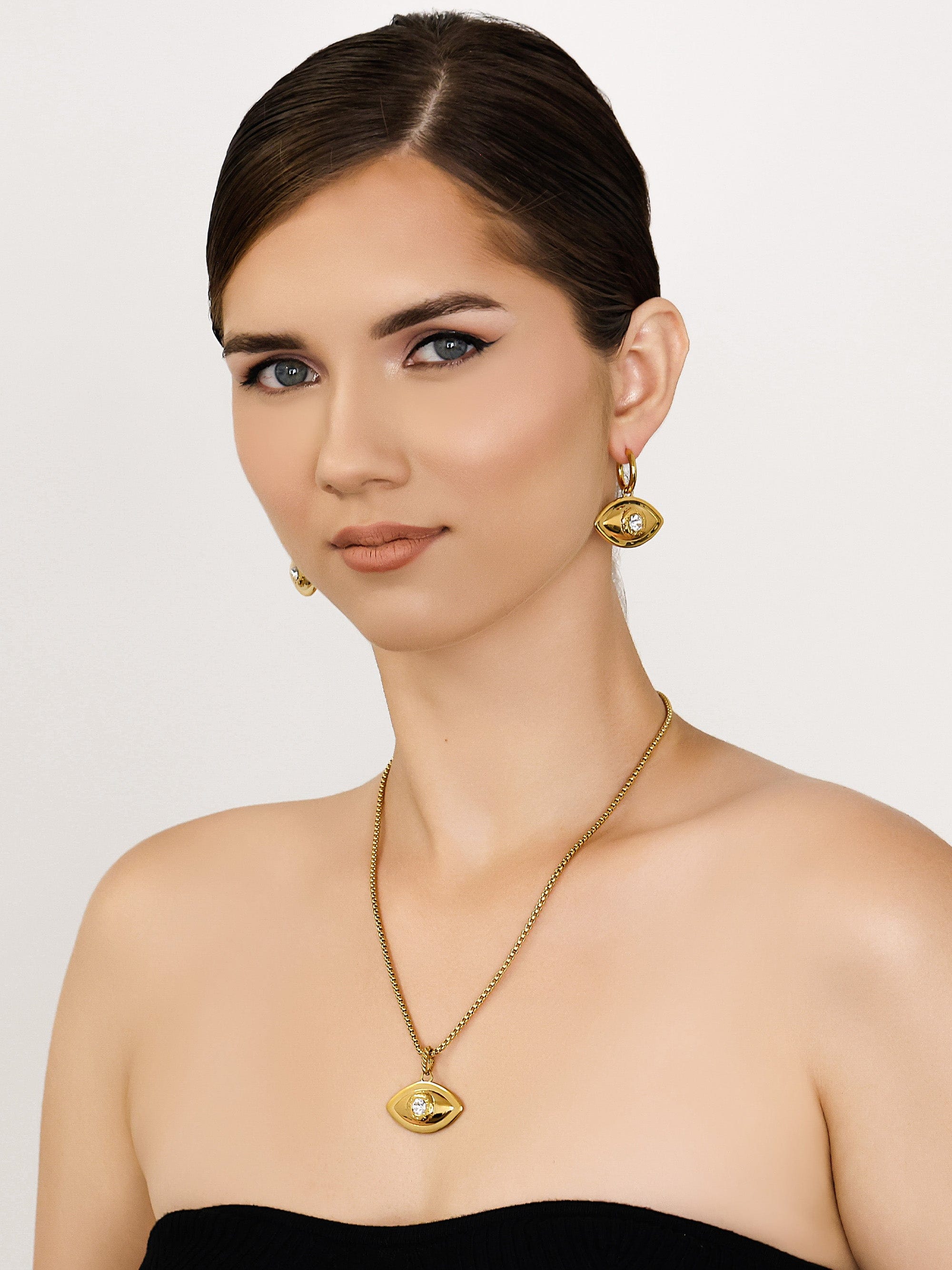 Sultana-Malta PENDANT Evil Eye Amulet Zirconia