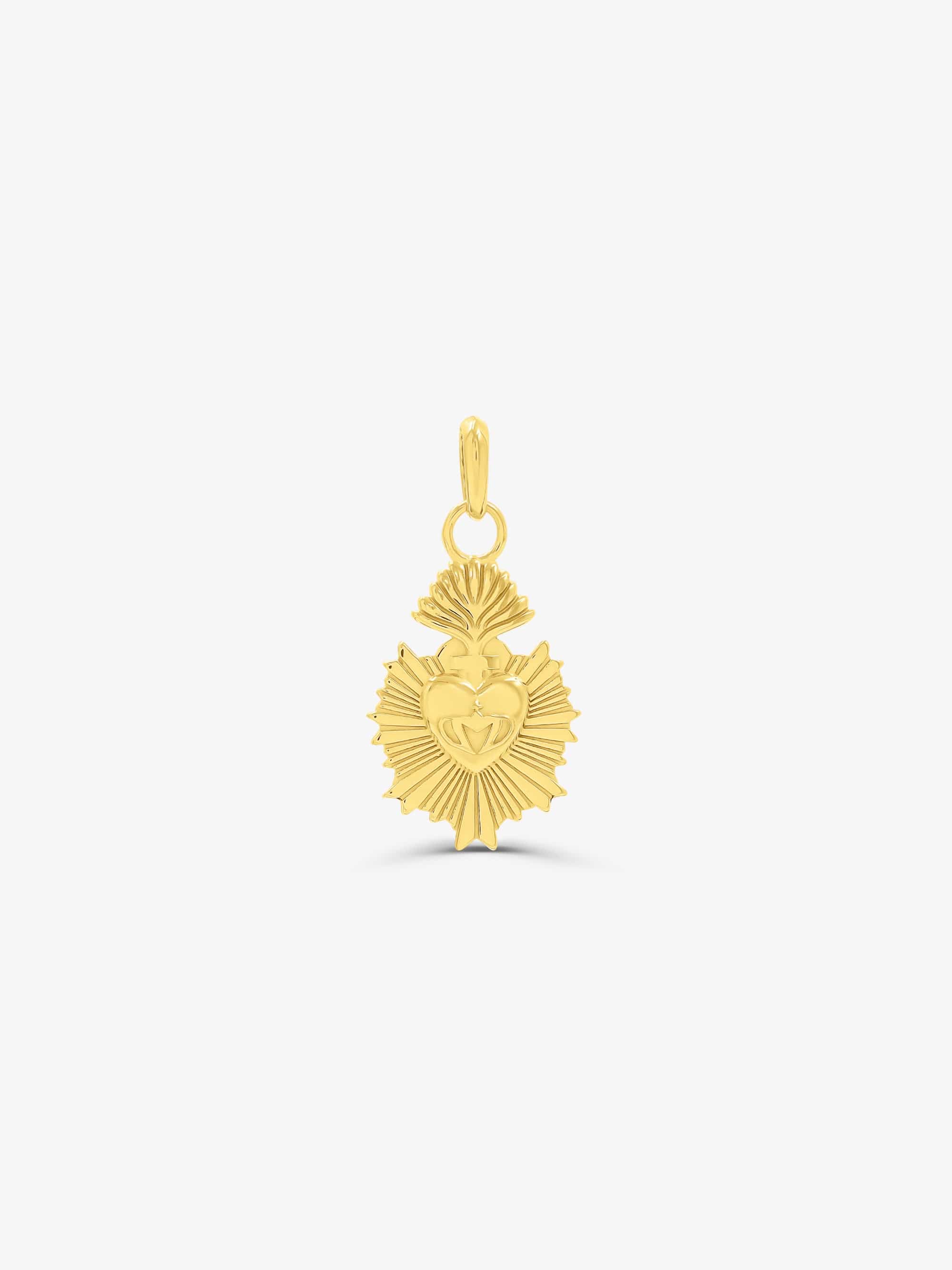 Sultana-Malta PENDANT Mini Sacred Heart Amulet