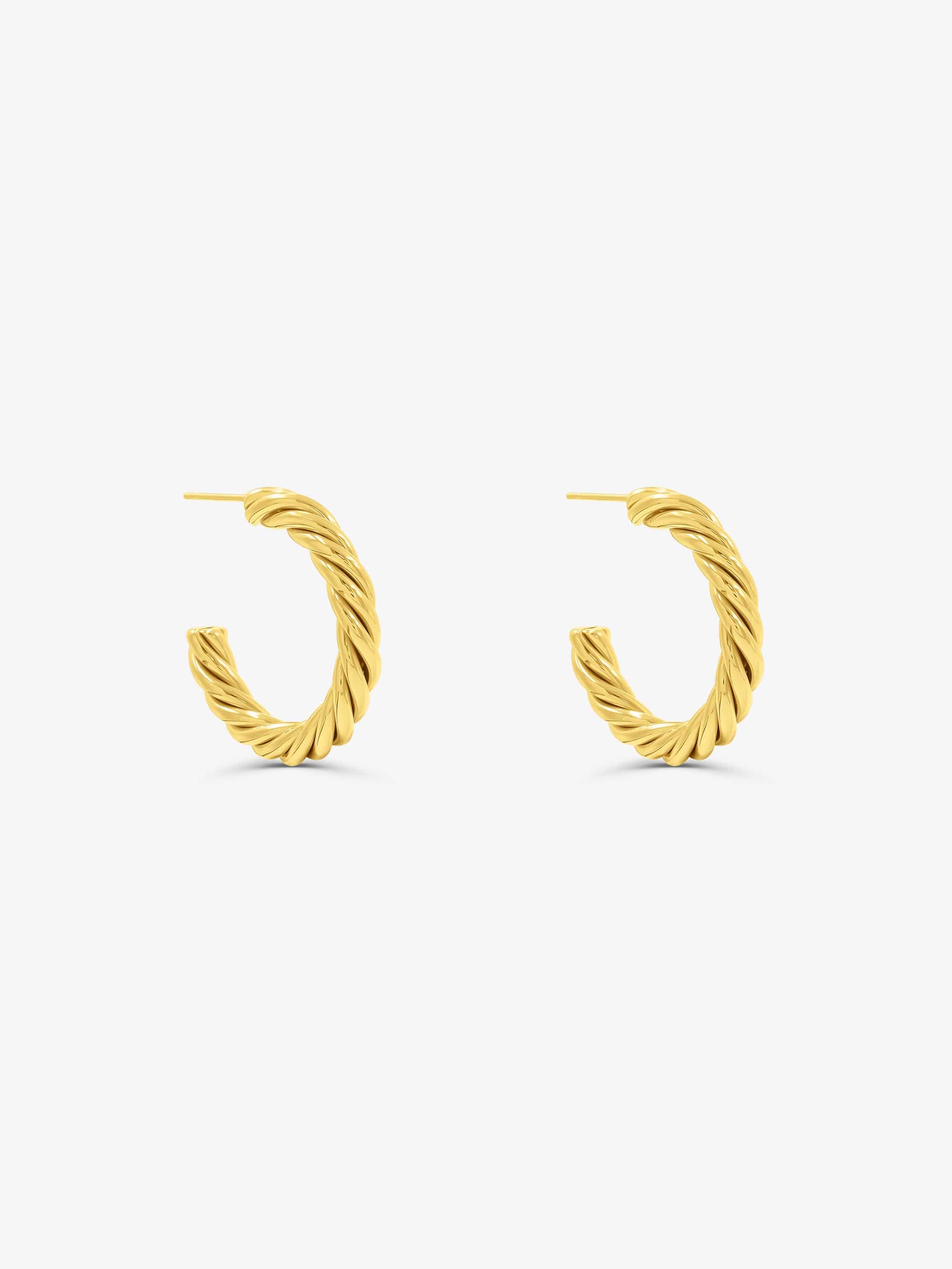 Sultana-Malta EARRINGS Thick Rope Earrings