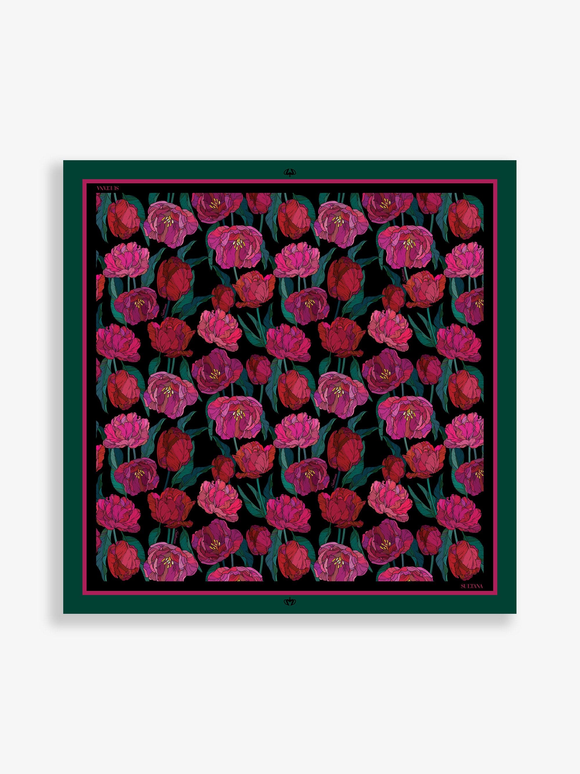 Sultana-Malta SCARVES Tulip Silk Scarf