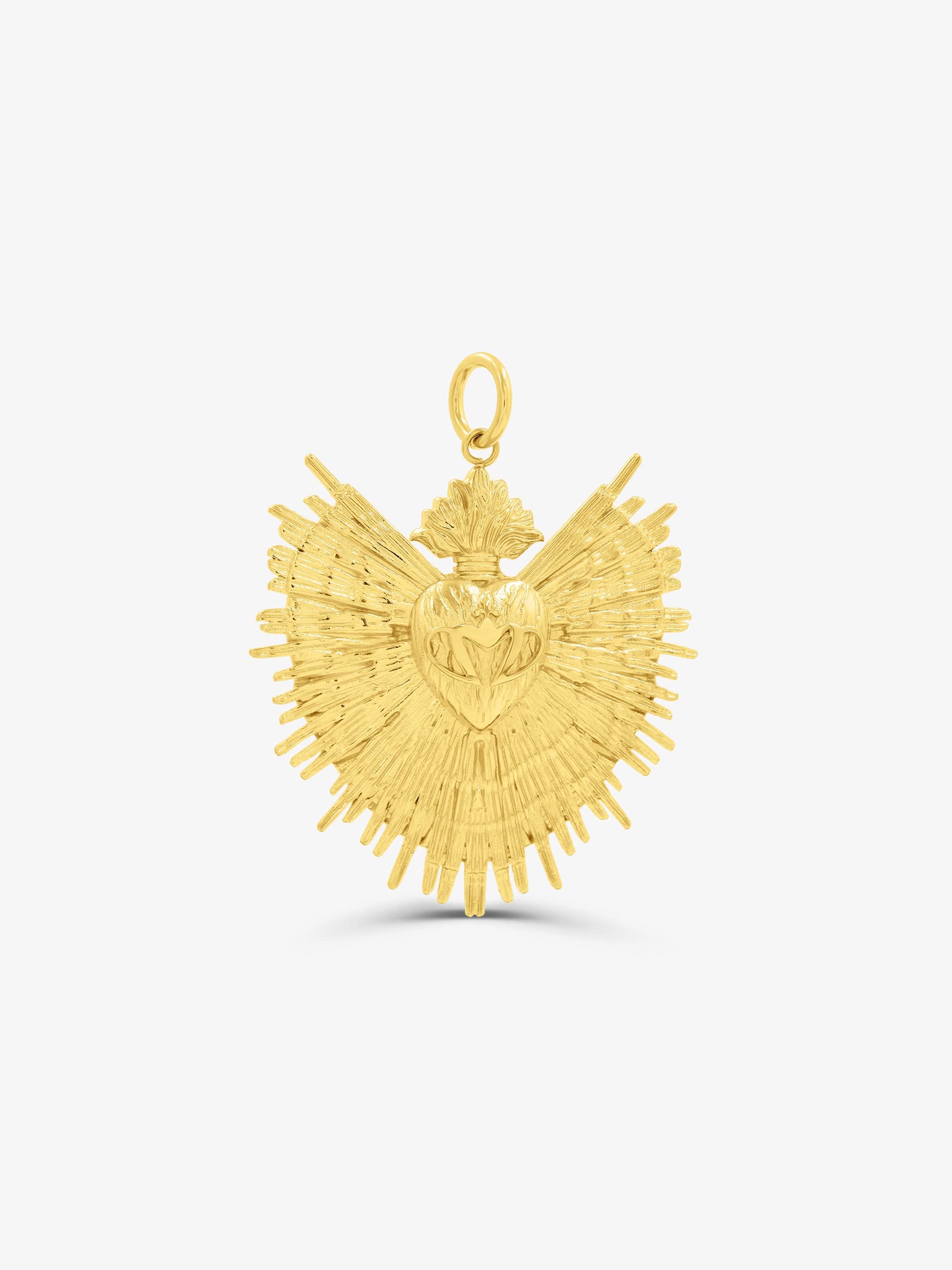 Sultana-Malta PENDANT XXL Sacred Heart Necklace Set