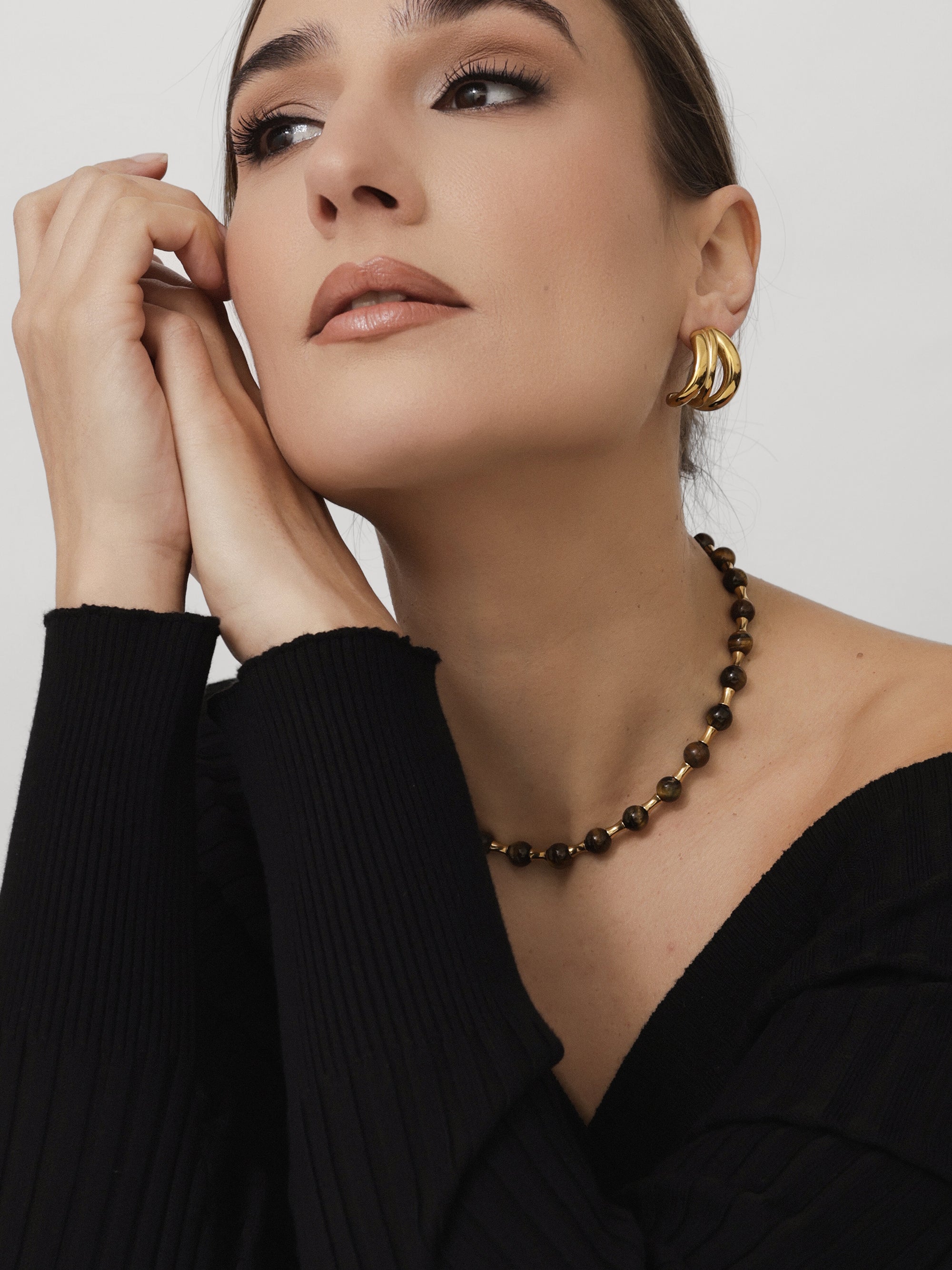 Bronz Tiger Eye Necklace