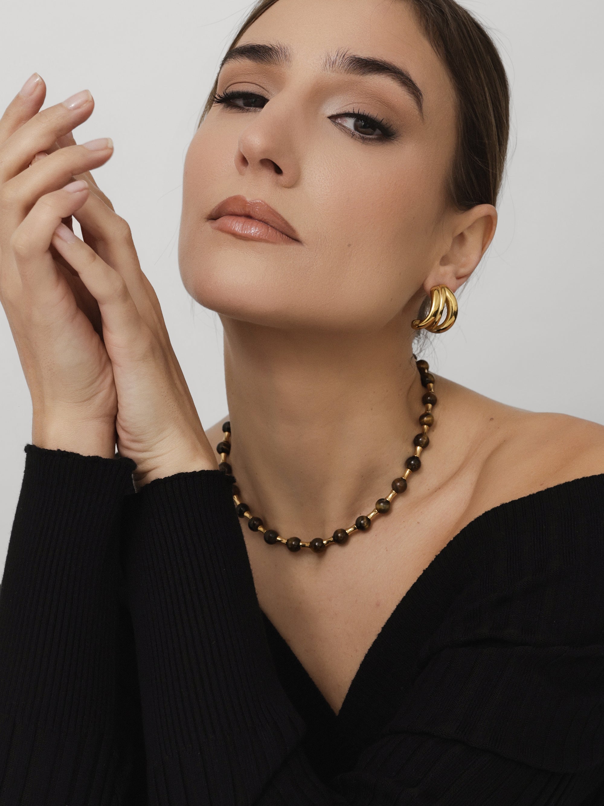 Bronz Tiger Eye Necklace